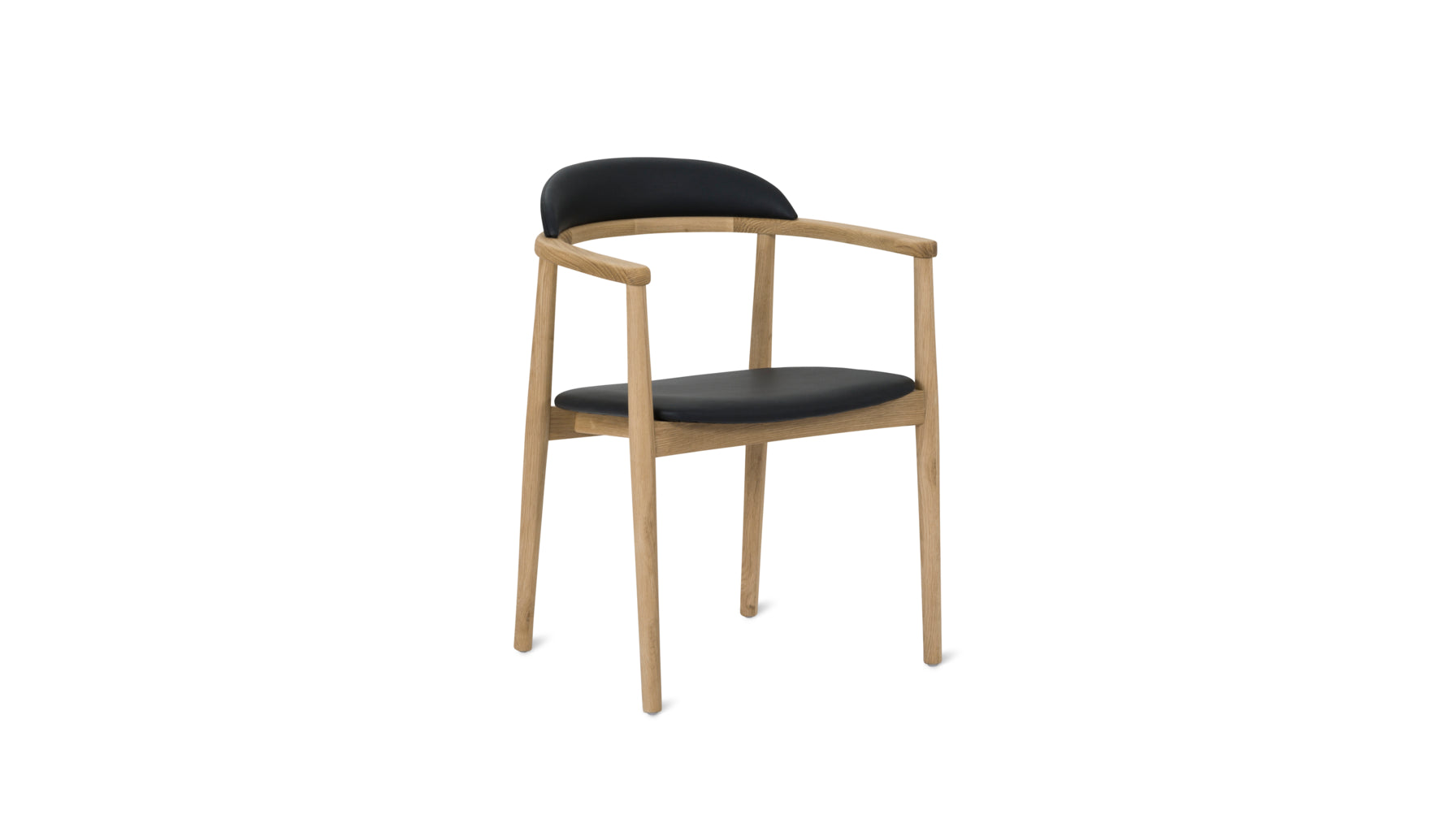 Count On Me Dining Chair, Natural Oak Black - Image 2