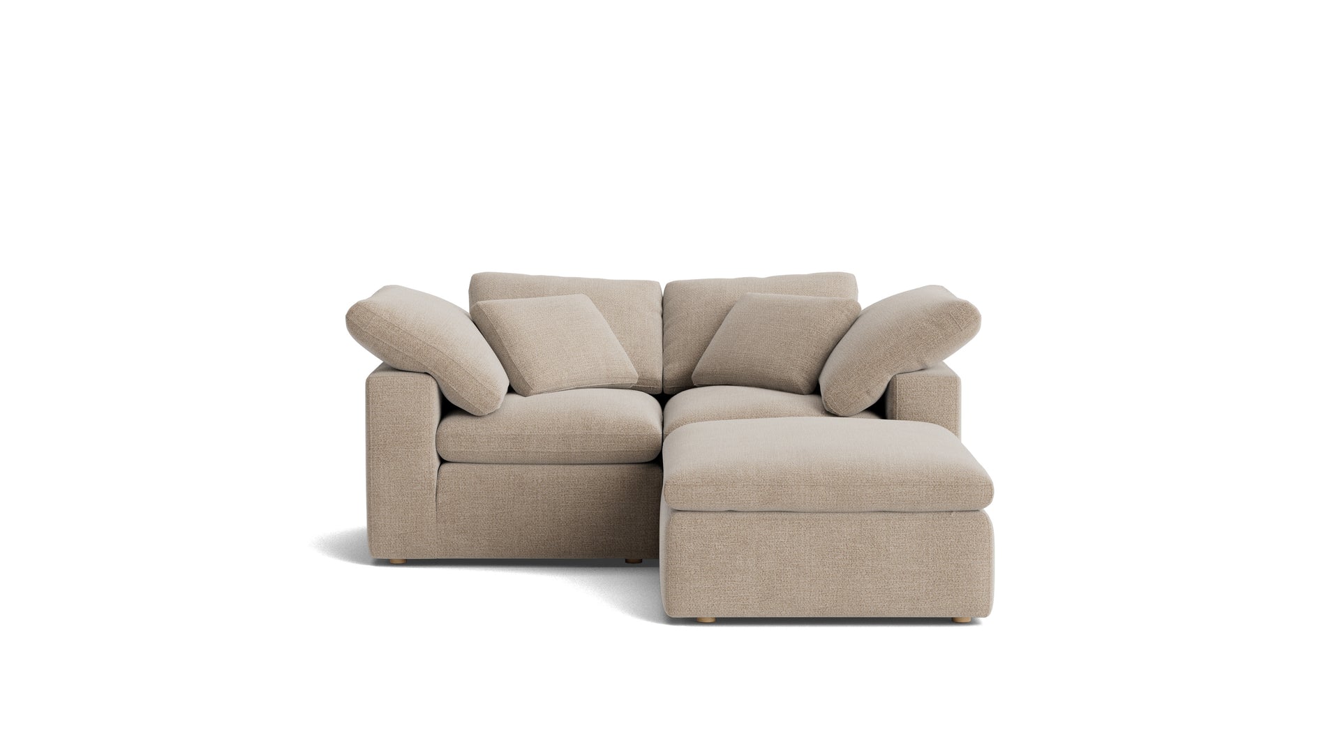 Movie Night™ 3-Piece Modular Sectional, Standard, Champagne_image