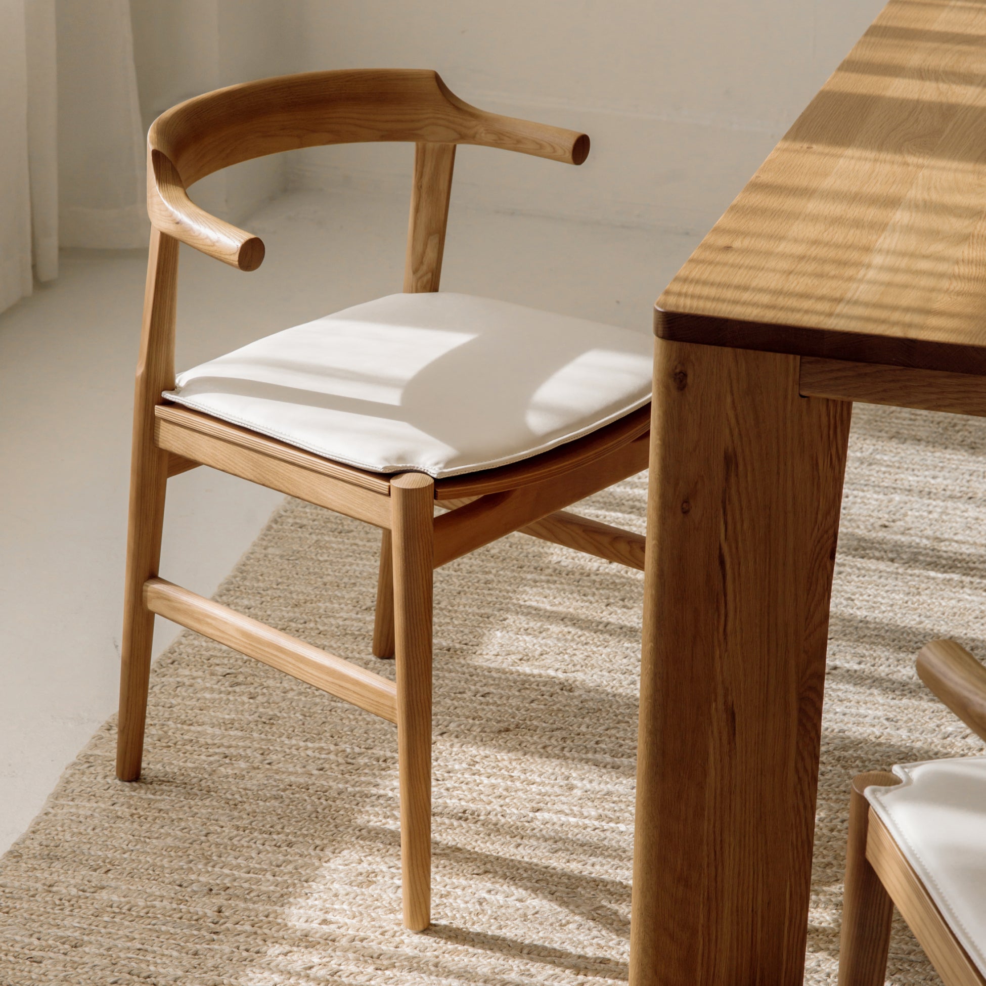Tuck In Dining Chair with Cushion