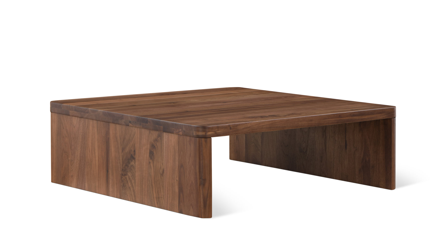 Form Coffee Table, Square, American Walnut - Image 1