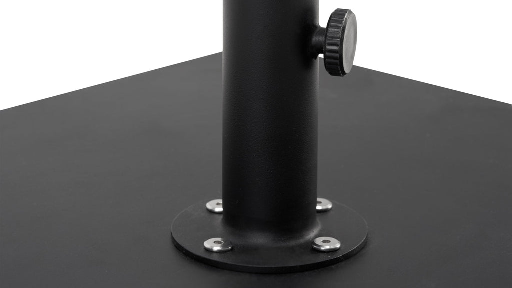 Capri Outdoor Umbrella Base, Grey Steel Sundays Company