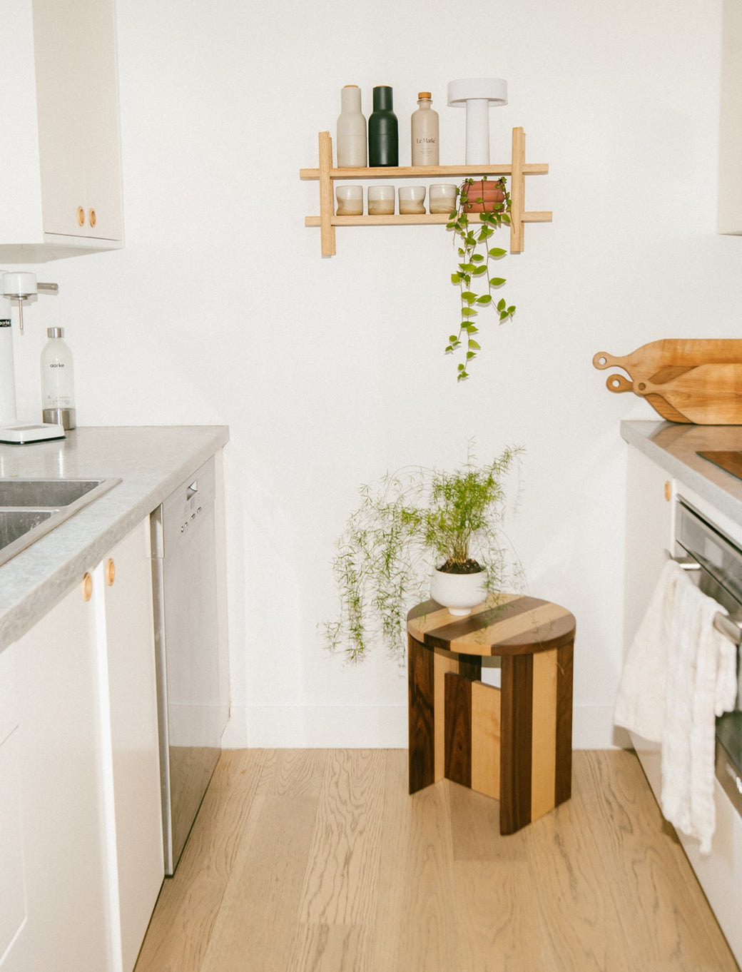 Field Stool, Limited Edition, Striped