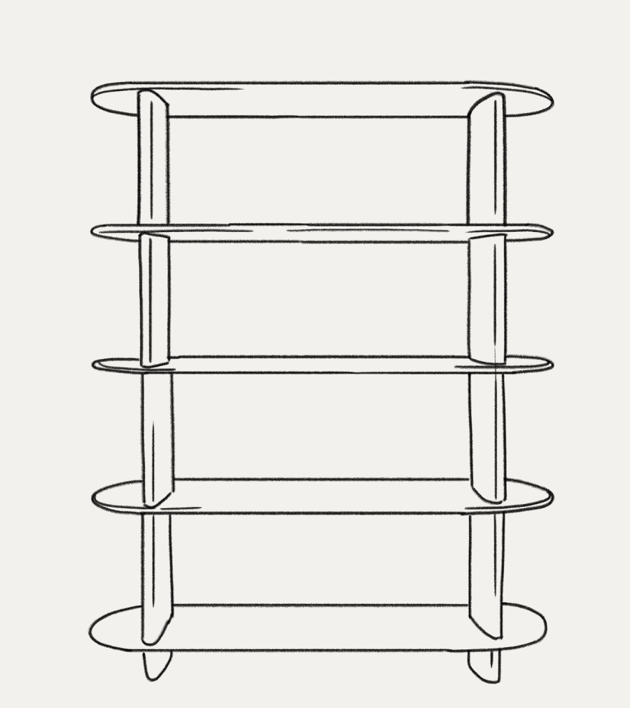 Design Using Shelves How a Shop Owner Styles Her Shelves at Home