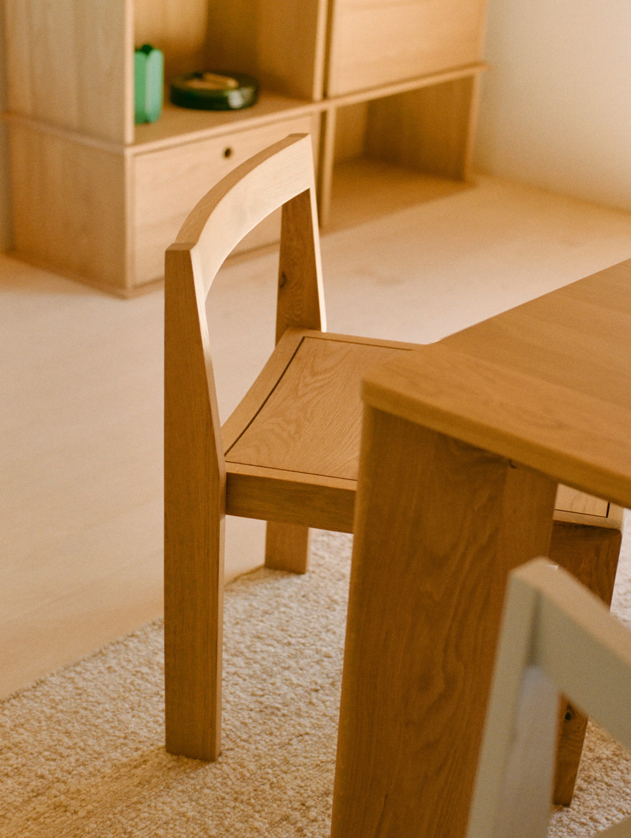 Plane Dining Chair (Set of Two), Oak