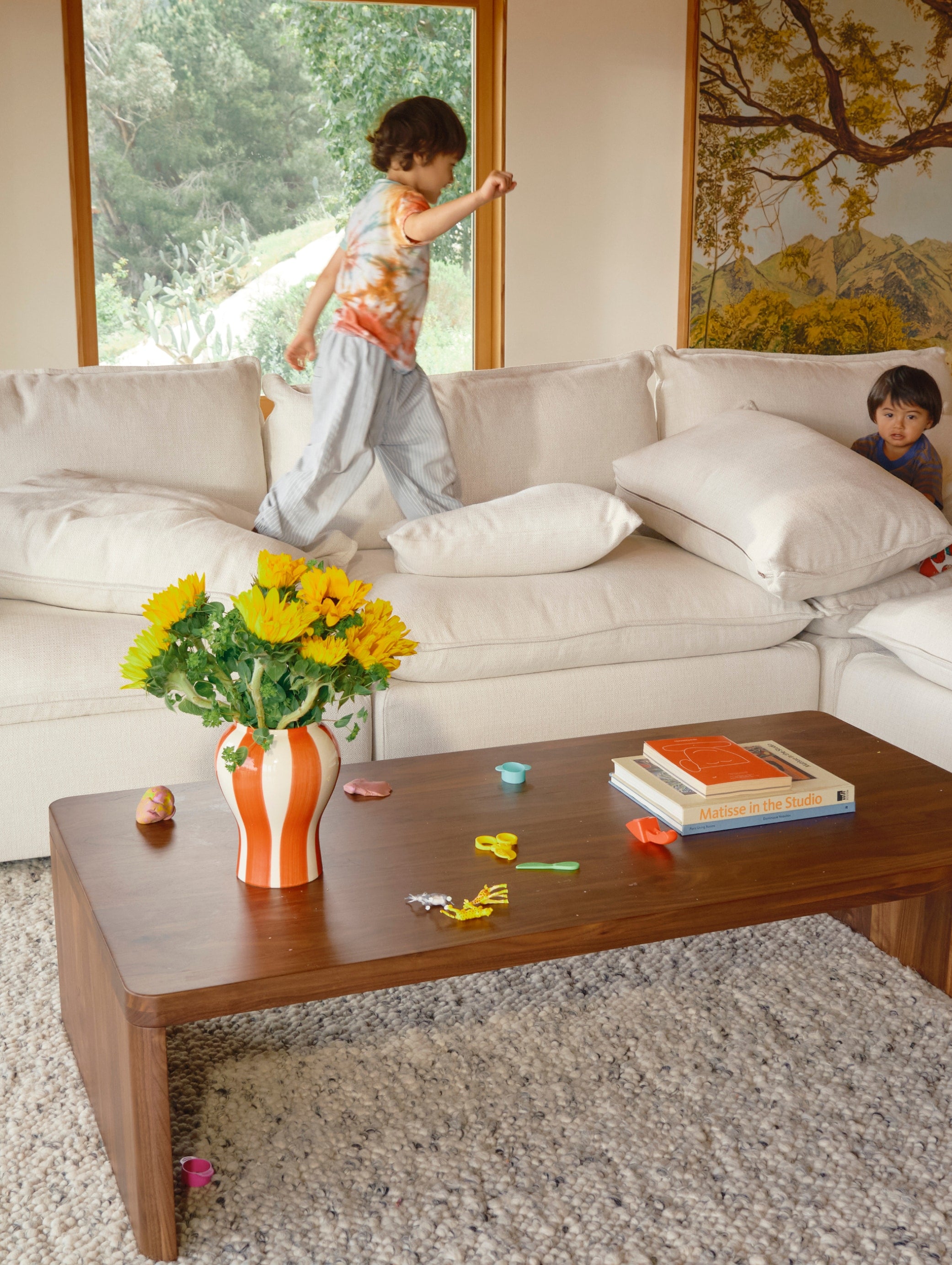 Chill Time 5-Piece Modular Sectional, Nomad Snow