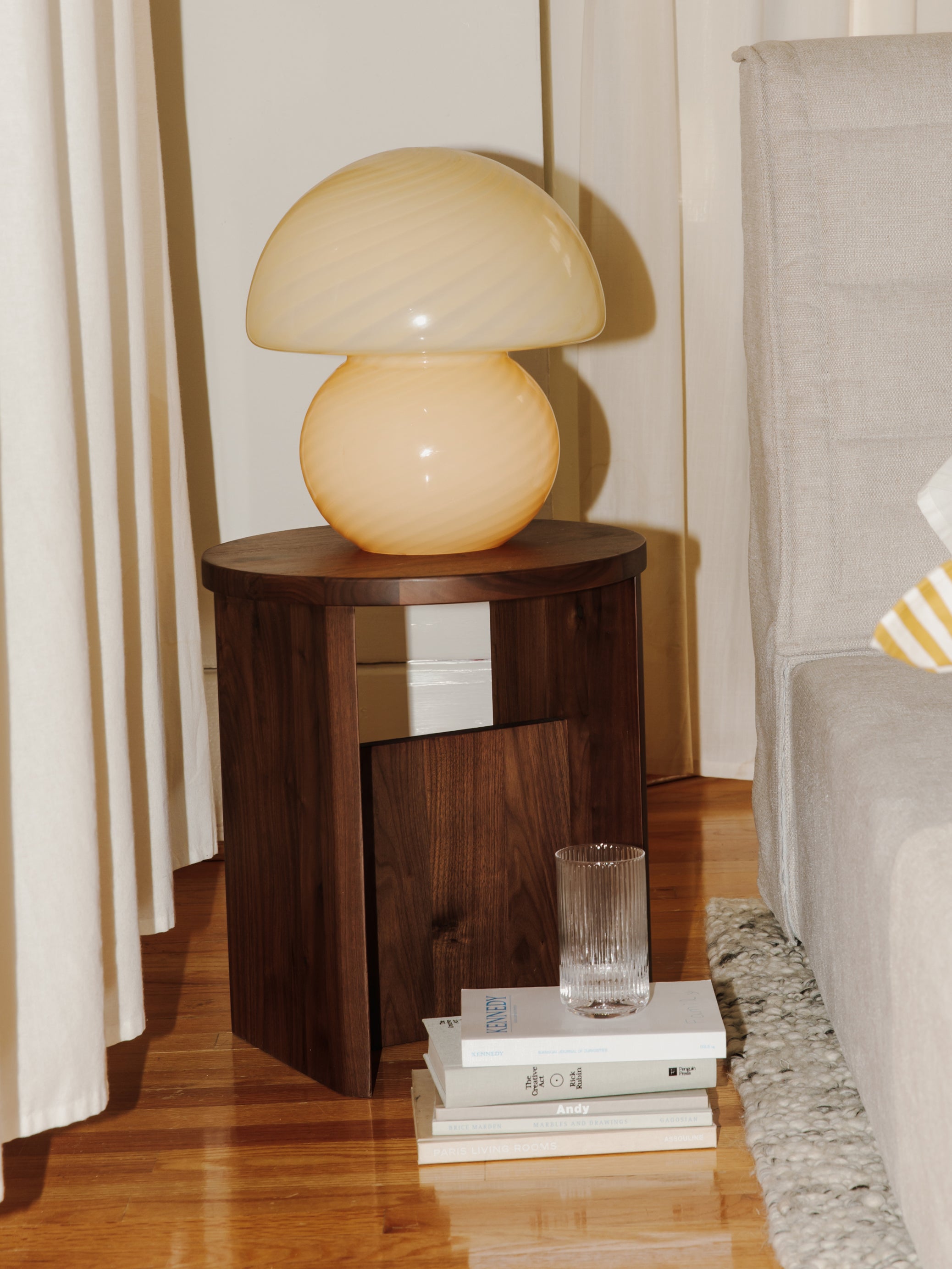 Field Stool, American Walnut