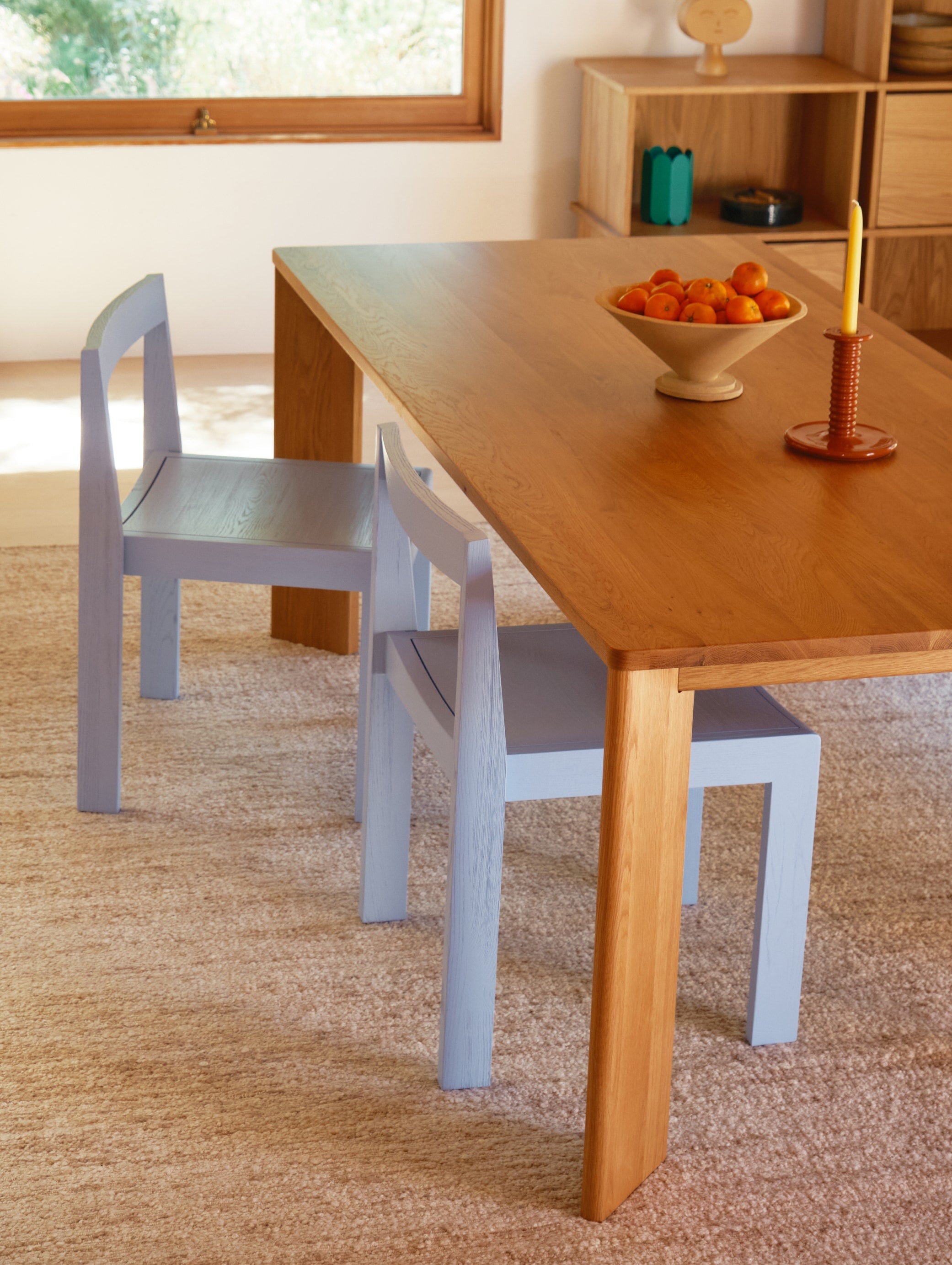Plane Dining Chair (Set of Two), Glacier