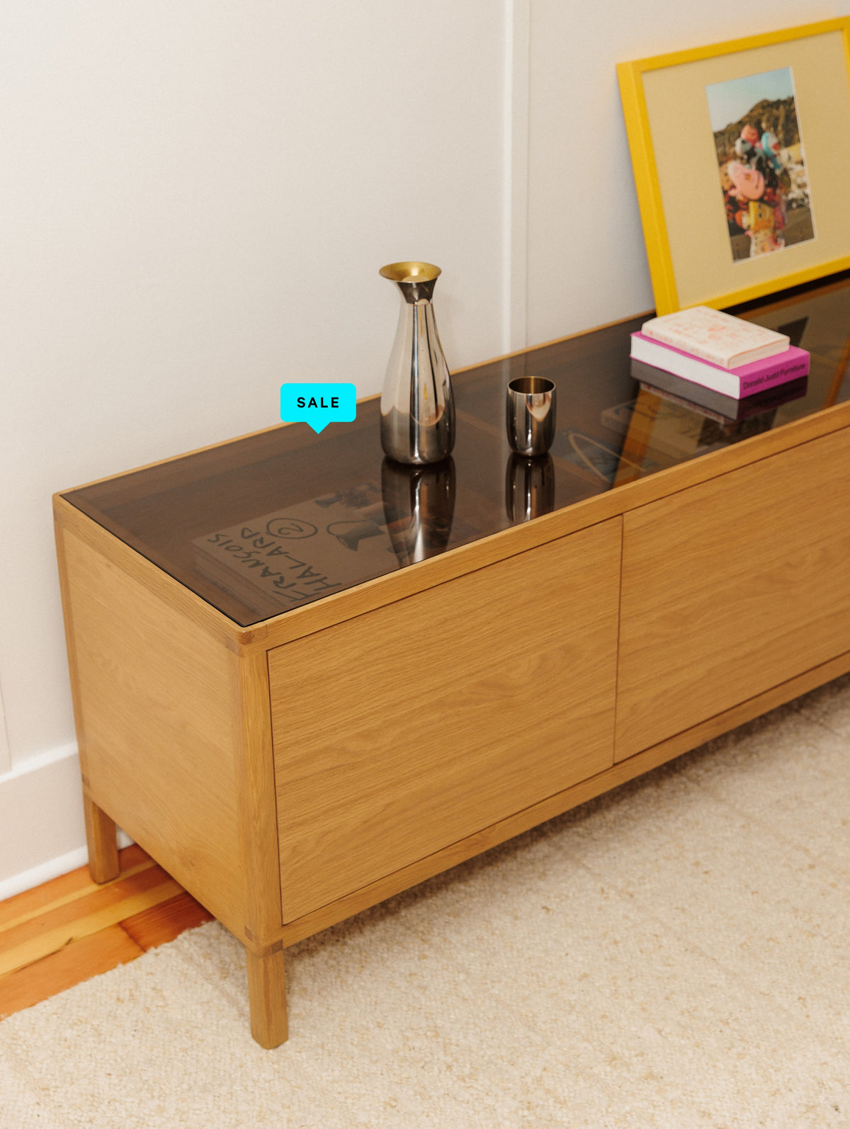 Glimpse Sideboard, White Oak