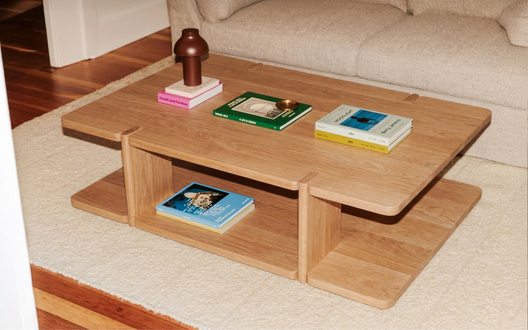 Get Closer Coffee Table, Regular, Oak