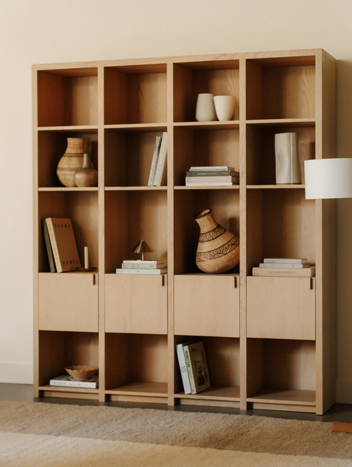 Harbour Bookshelf, Pale Oak