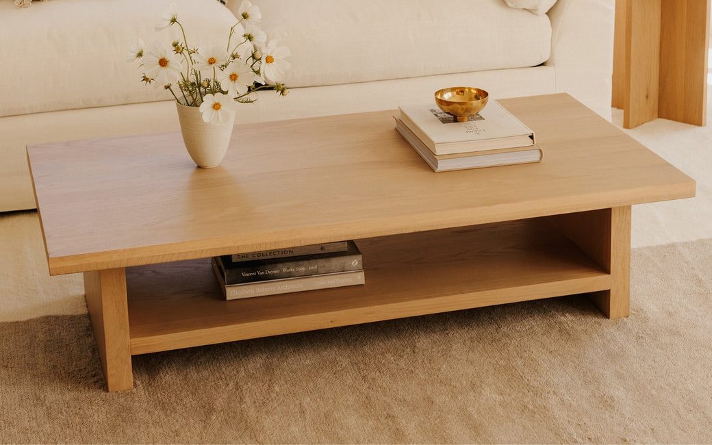 Harbour Coffee Table, Pale Oak