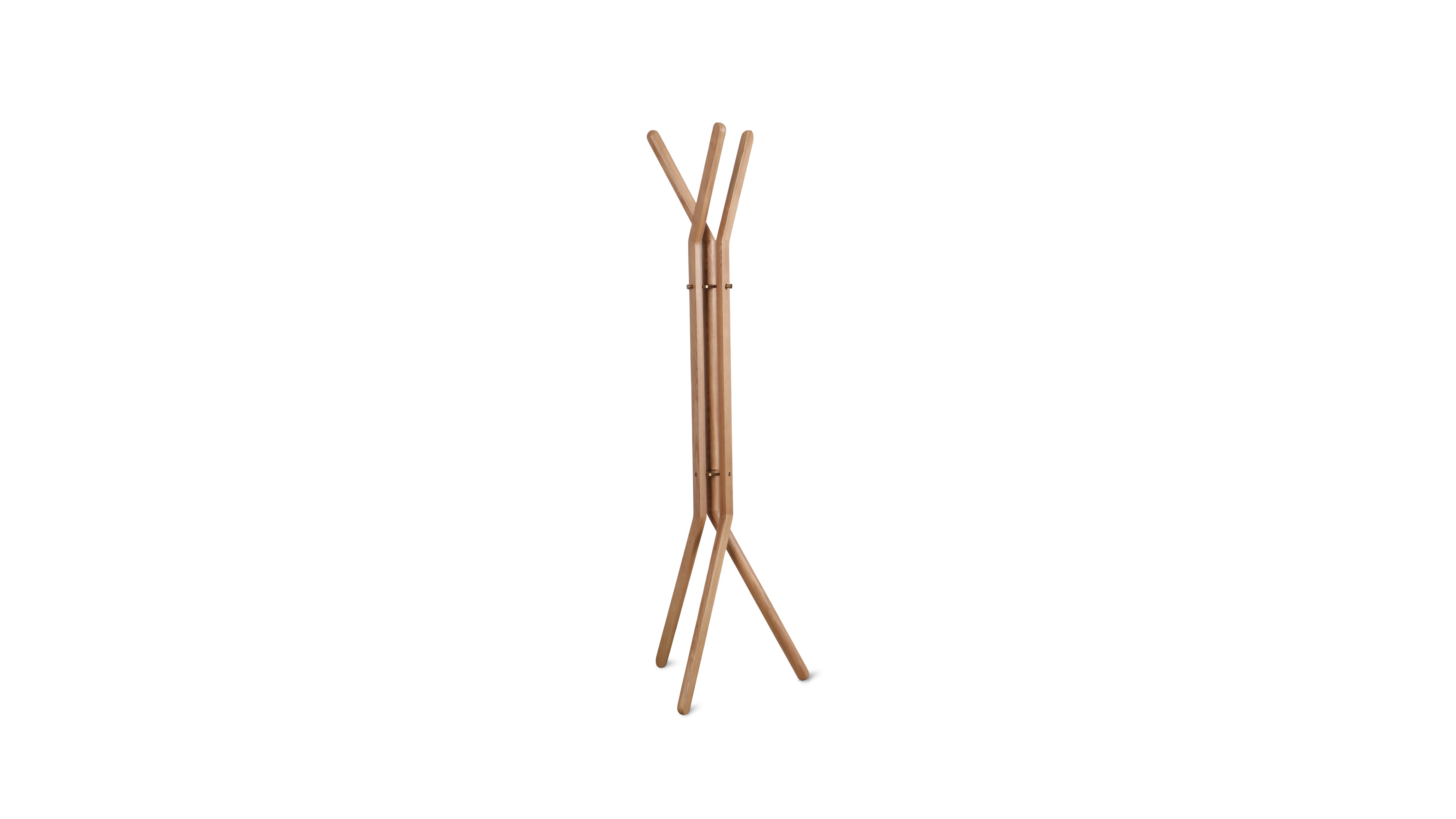 【美品】anuke | StandcollarDownCoat 62420003 Unwind Coatrack, Stained Oak - Sundays Company