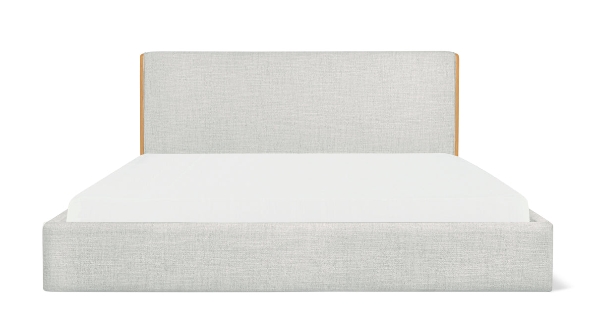 First Class Bed, King, Oak/Pumice
