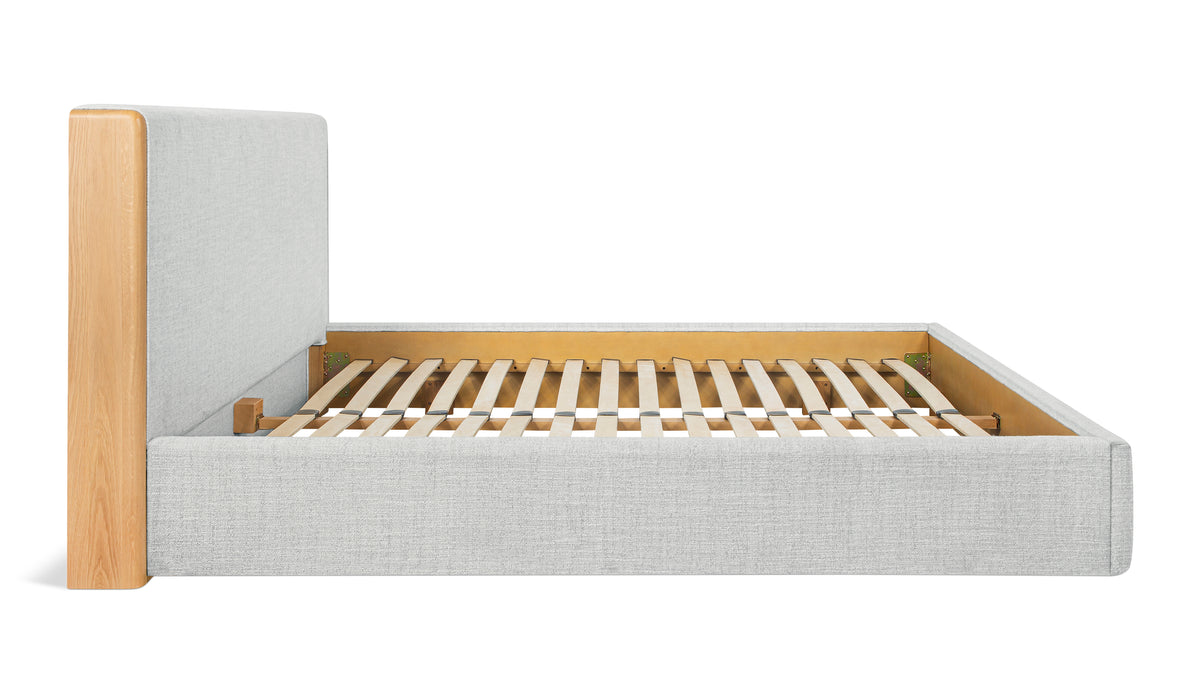 First Class Bed, King, Oak/Pumice