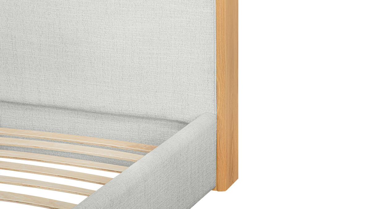First Class Bed, Queen, Oak/Pumice