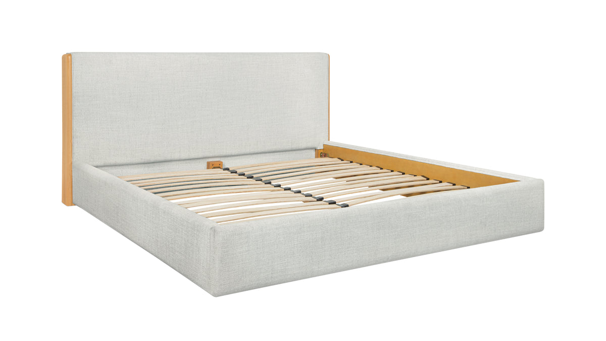 First Class Bed, Queen, Oak/Pumice