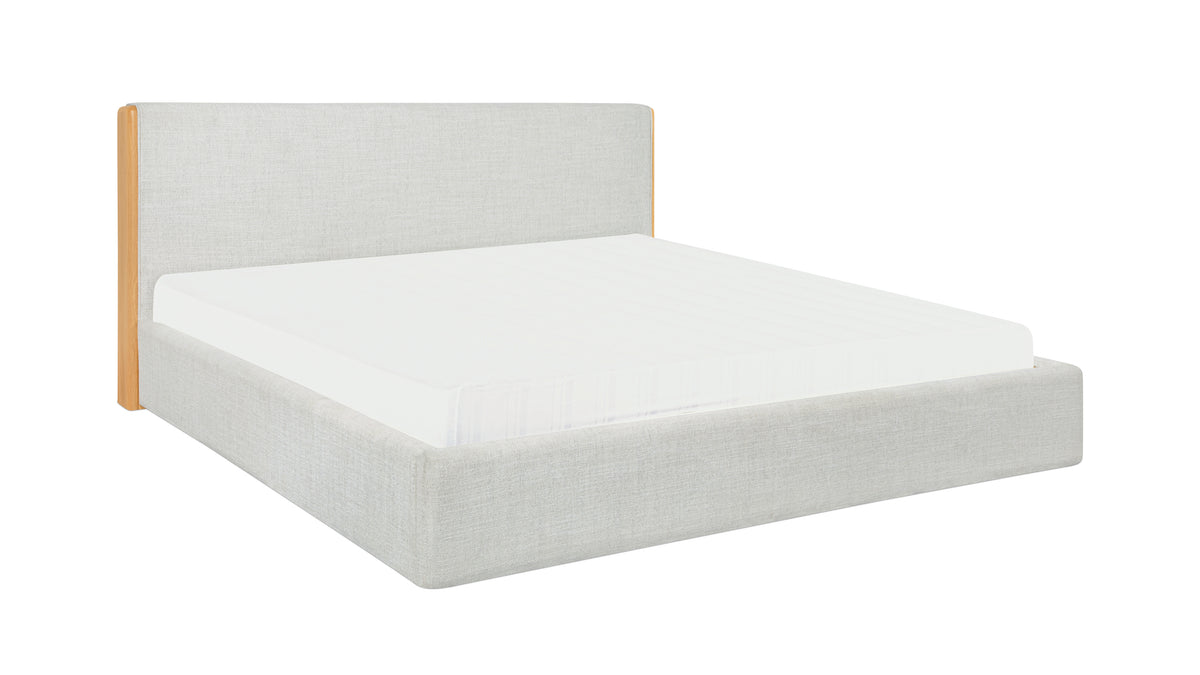 First Class Bed, Queen, Oak/Pumice