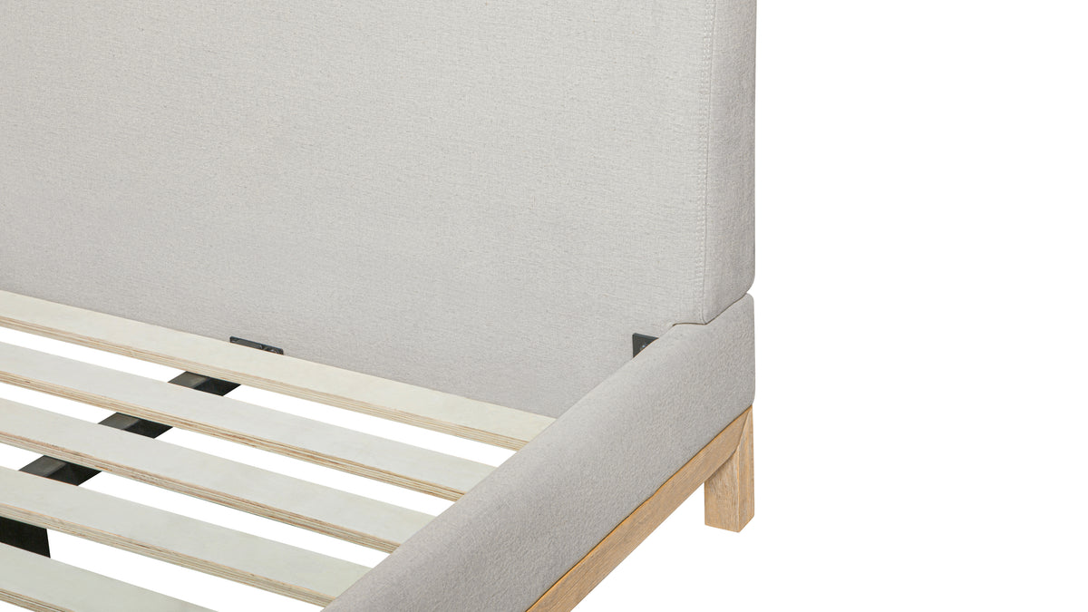 Harbour Bed, King, Pale Oak