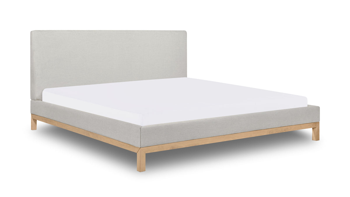 Harbour Bed, King, Pale Oak