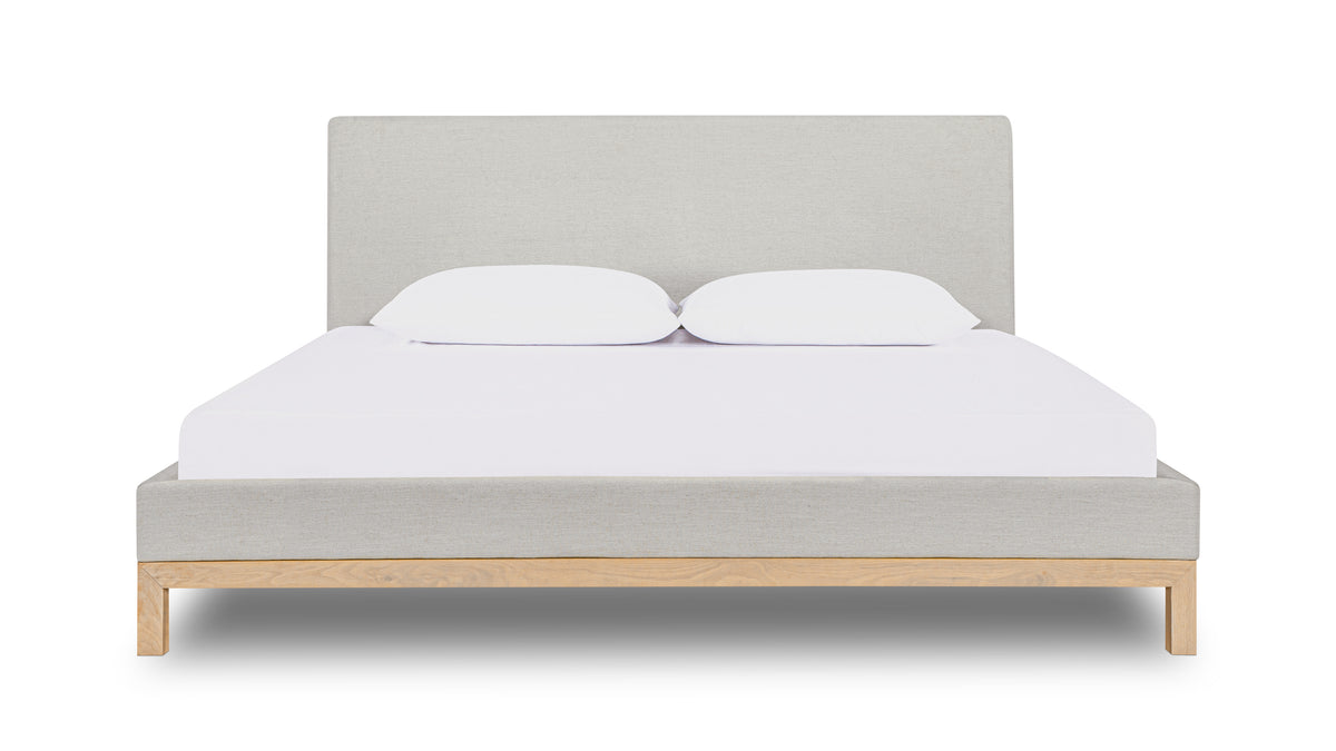 Harbour Bed, King, Pale Oak