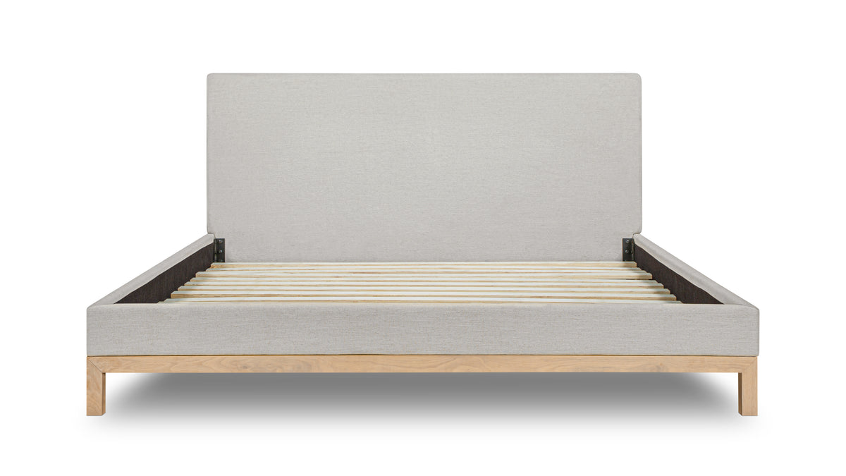 Harbour Bed, King, Pale Oak