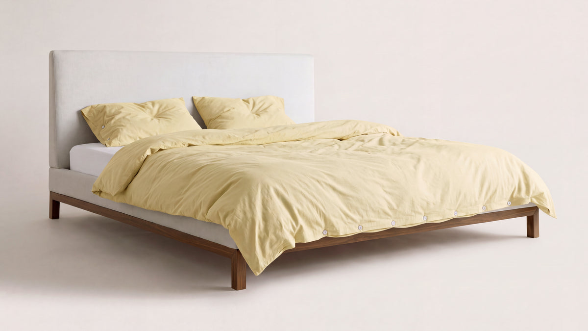 Harbour Bed, Queen, Walnut