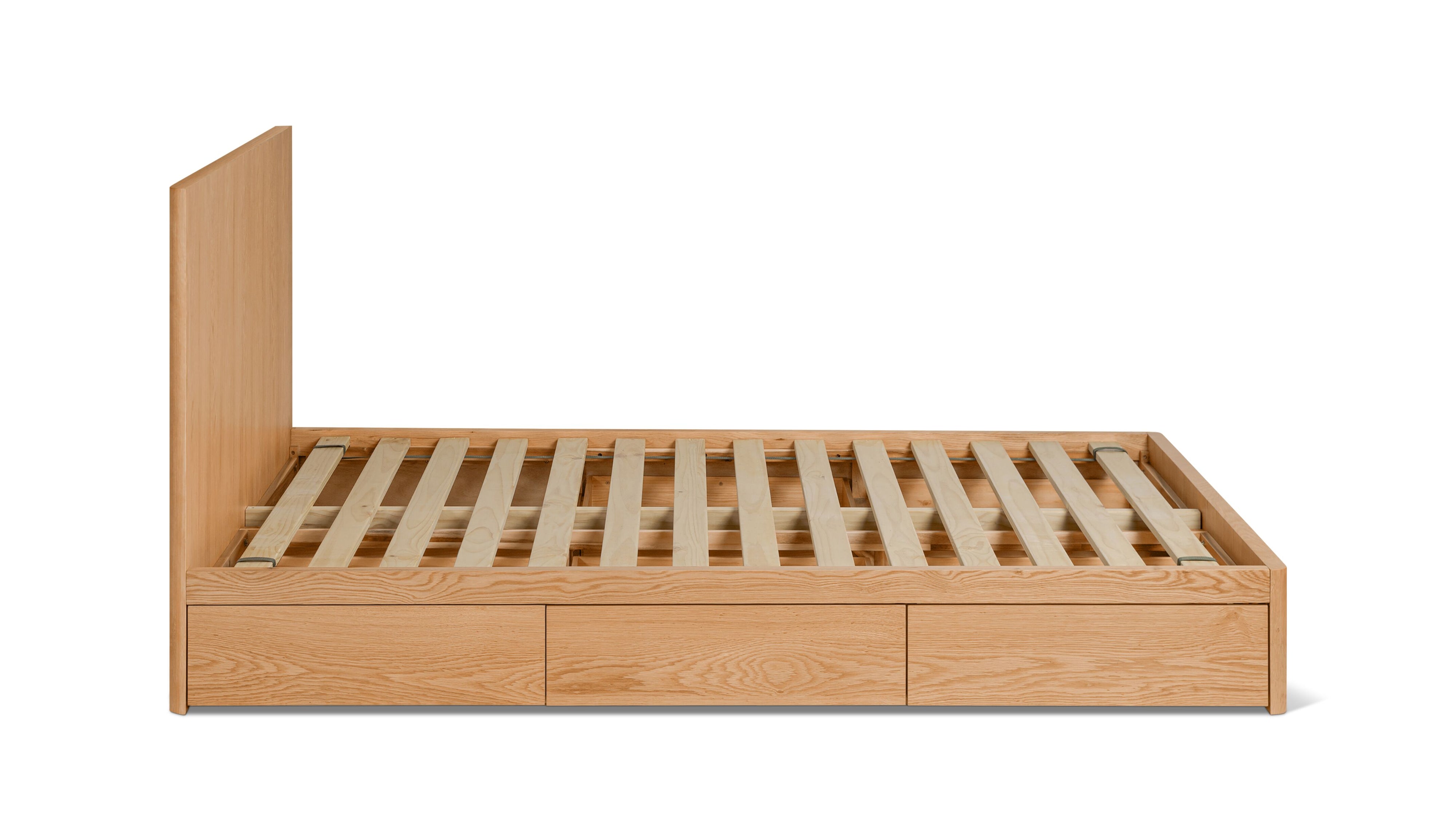 Form Storage Bed, Queen, White Oak - Sundays CompanyBED-JU-001-024-0