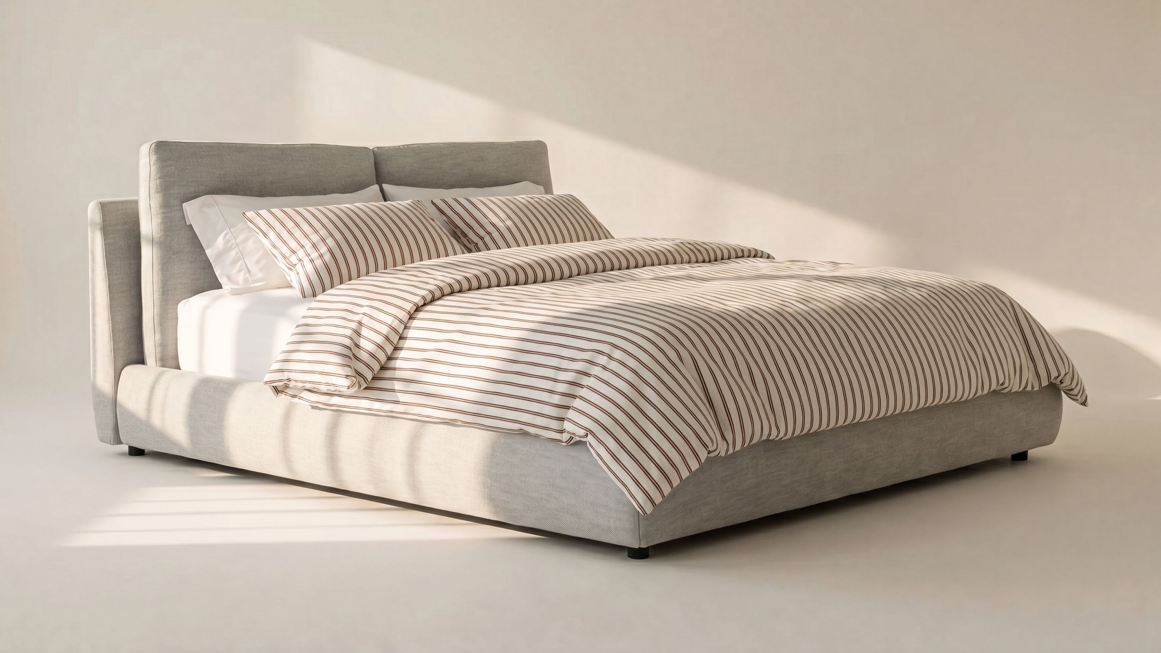 Cloud Bed, King, Stone