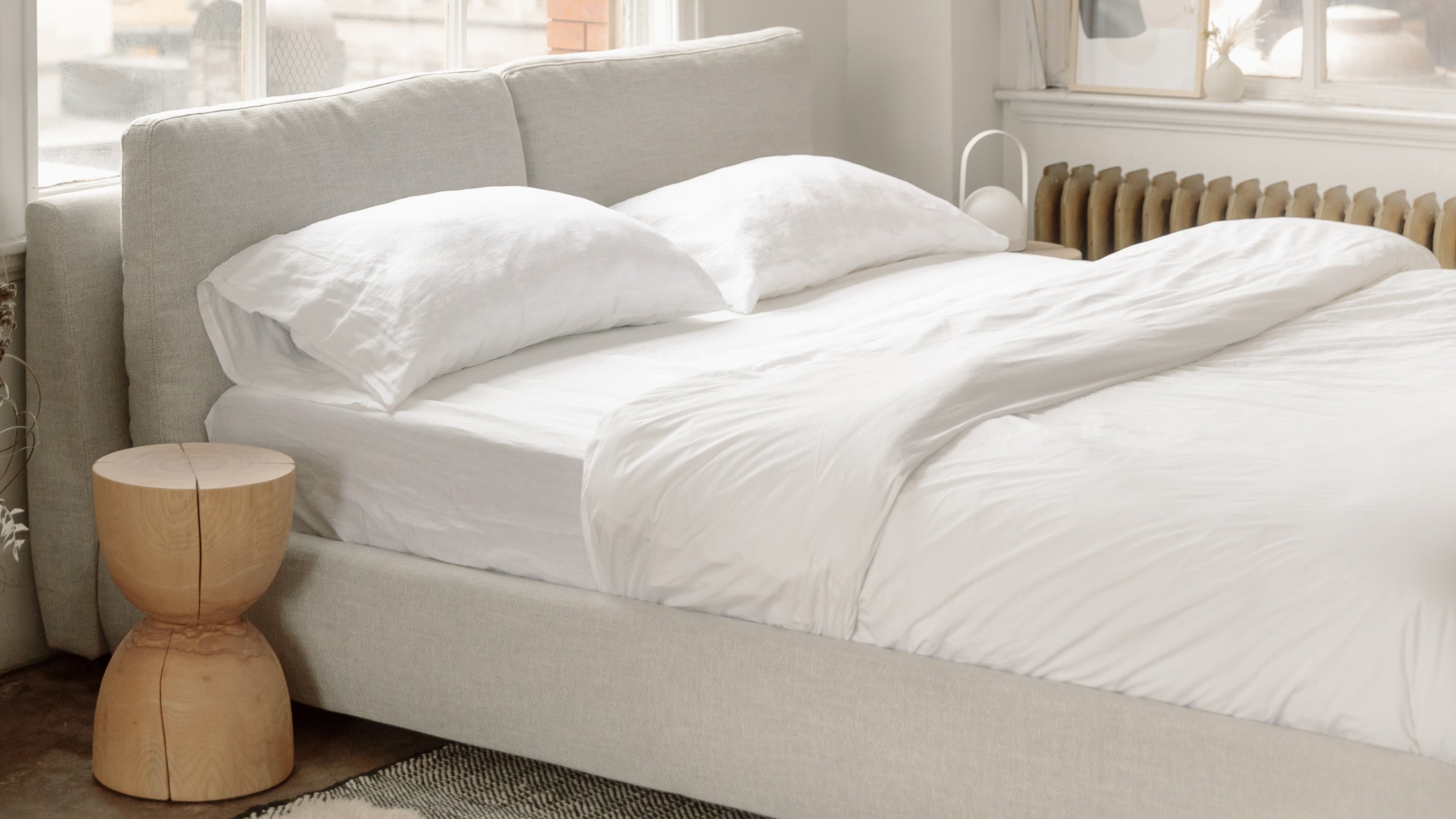 Cloud Bed, King, Stone