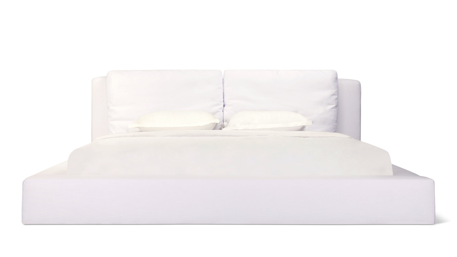 Movie Night™ Bed, Queen, White - Image 1