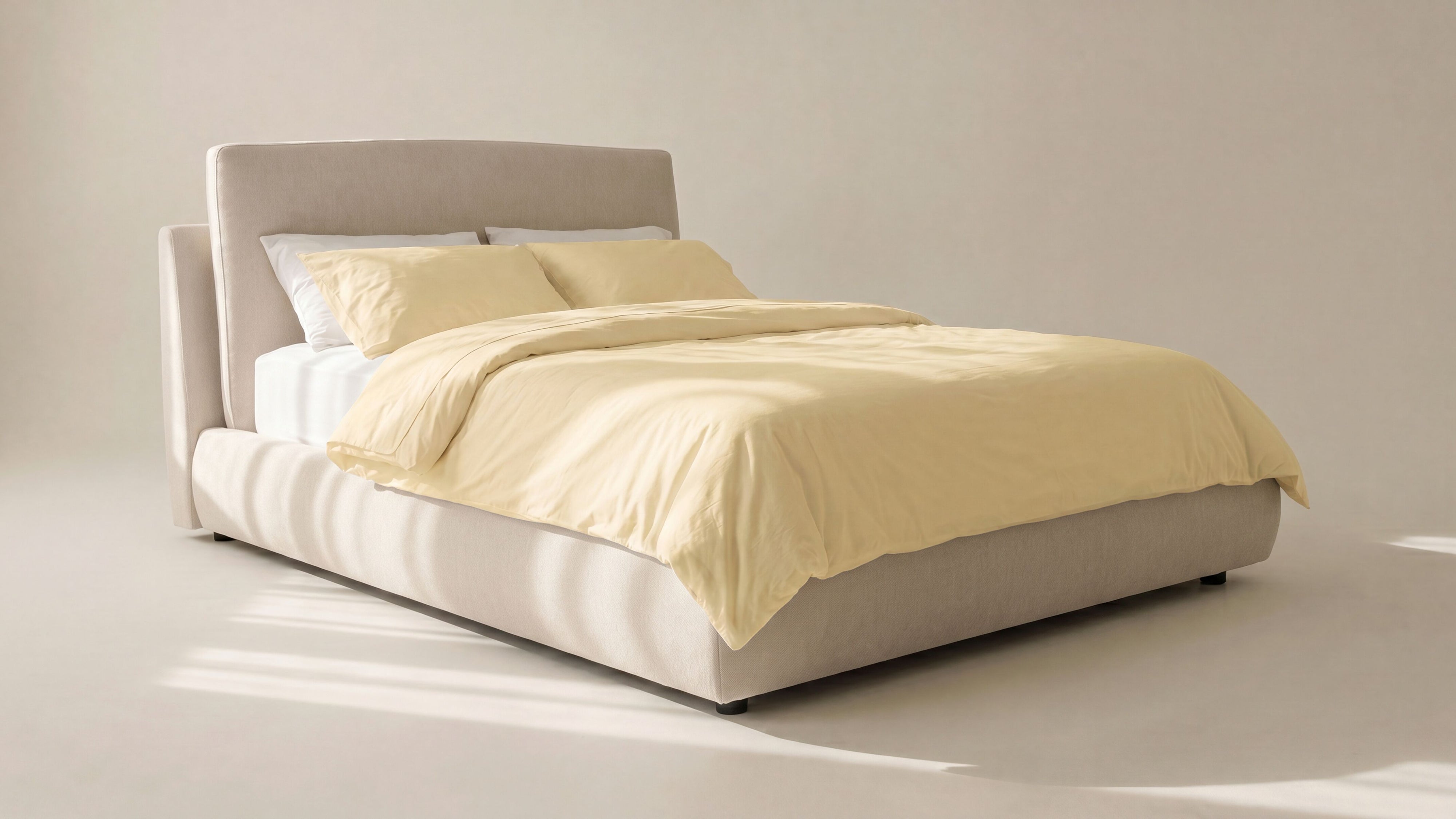 Cloud Bed, Full, Latte