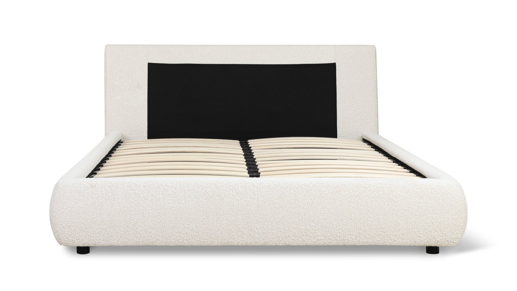 Cloud Bed, Full, Cream Boucle