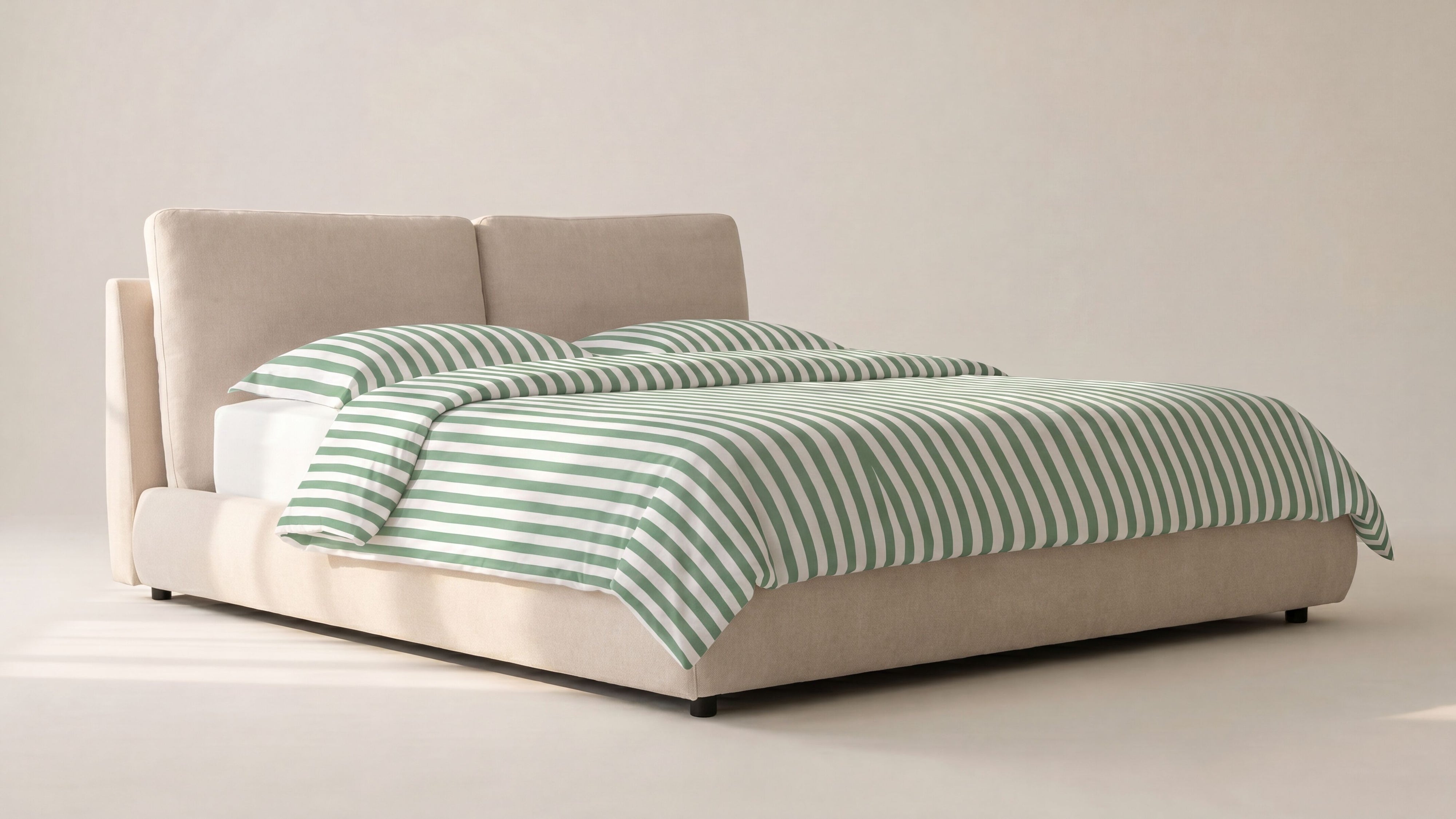 Cloud Bed California King, Latte