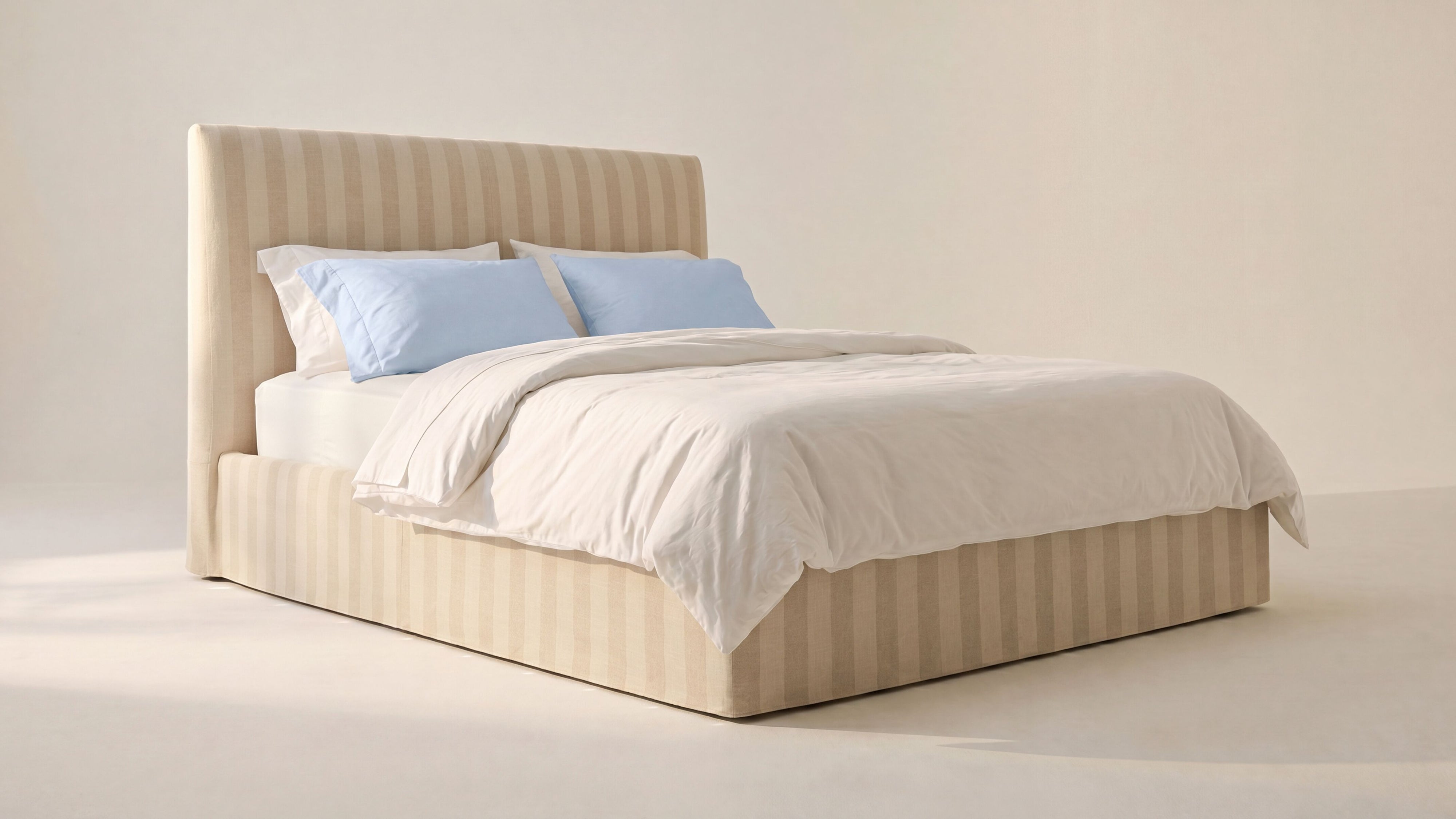 Wave Storage Bed, Queen, Dover Stripe