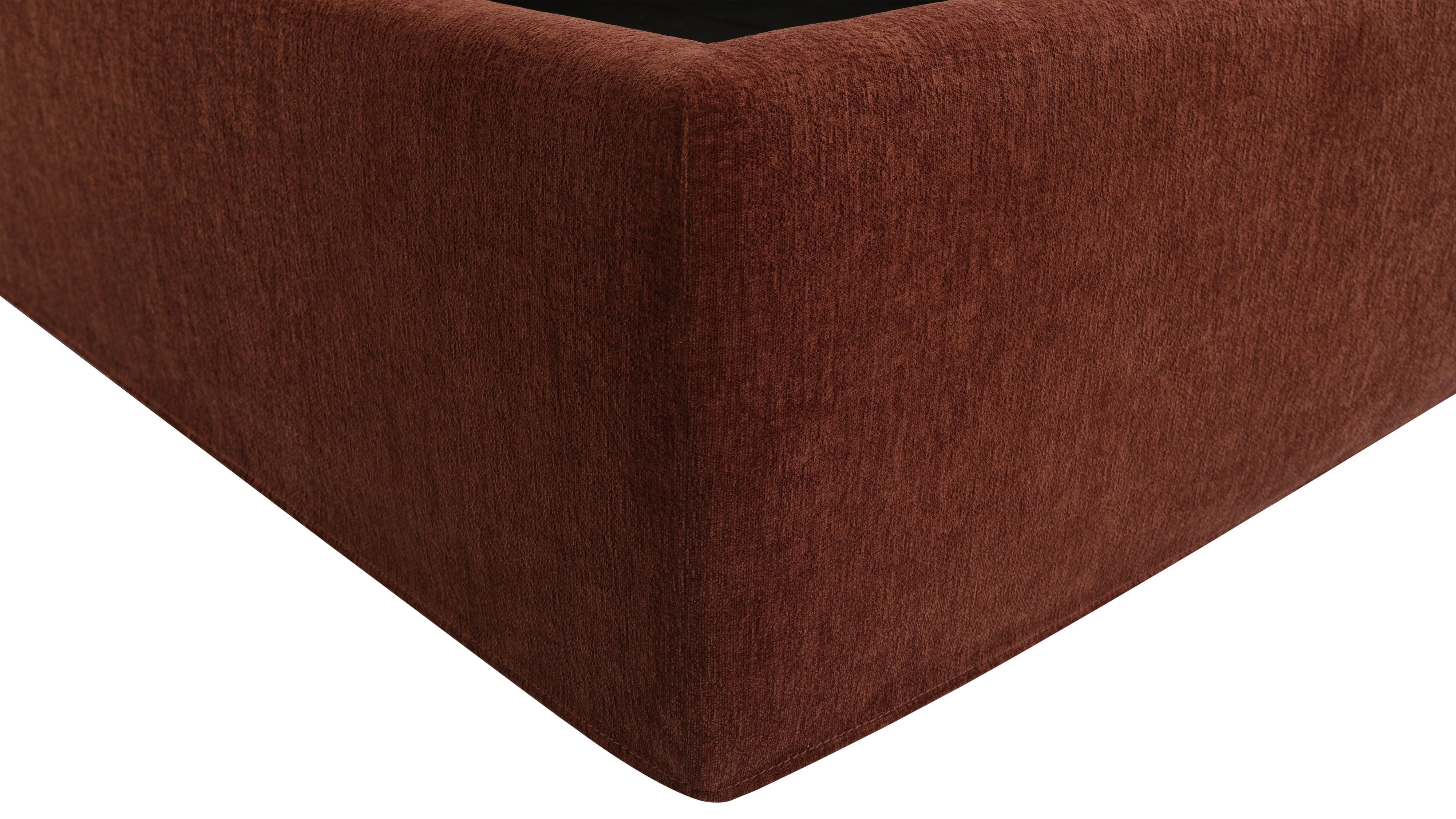 Wave Storage Bed, Queen, Toffee