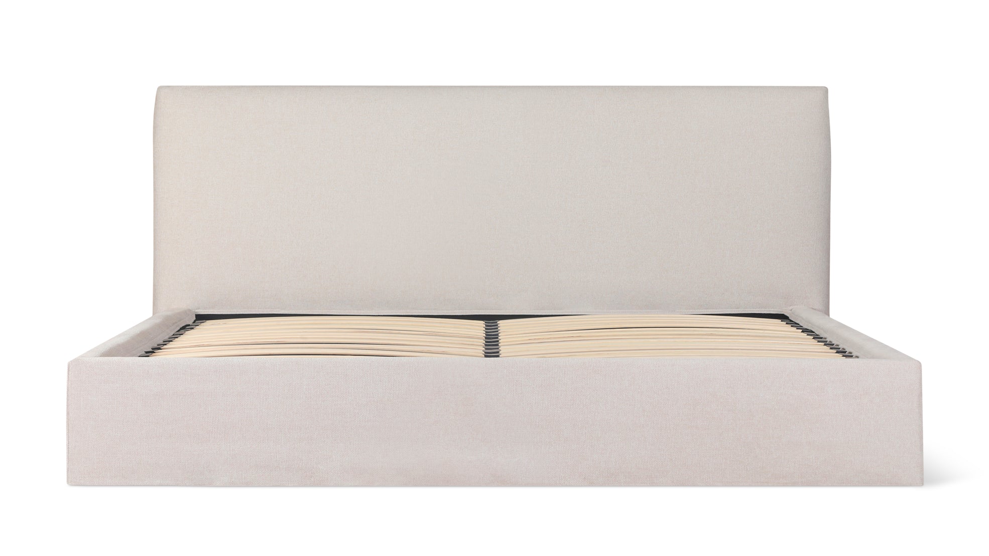 Wave Storage Bed, King, Latte