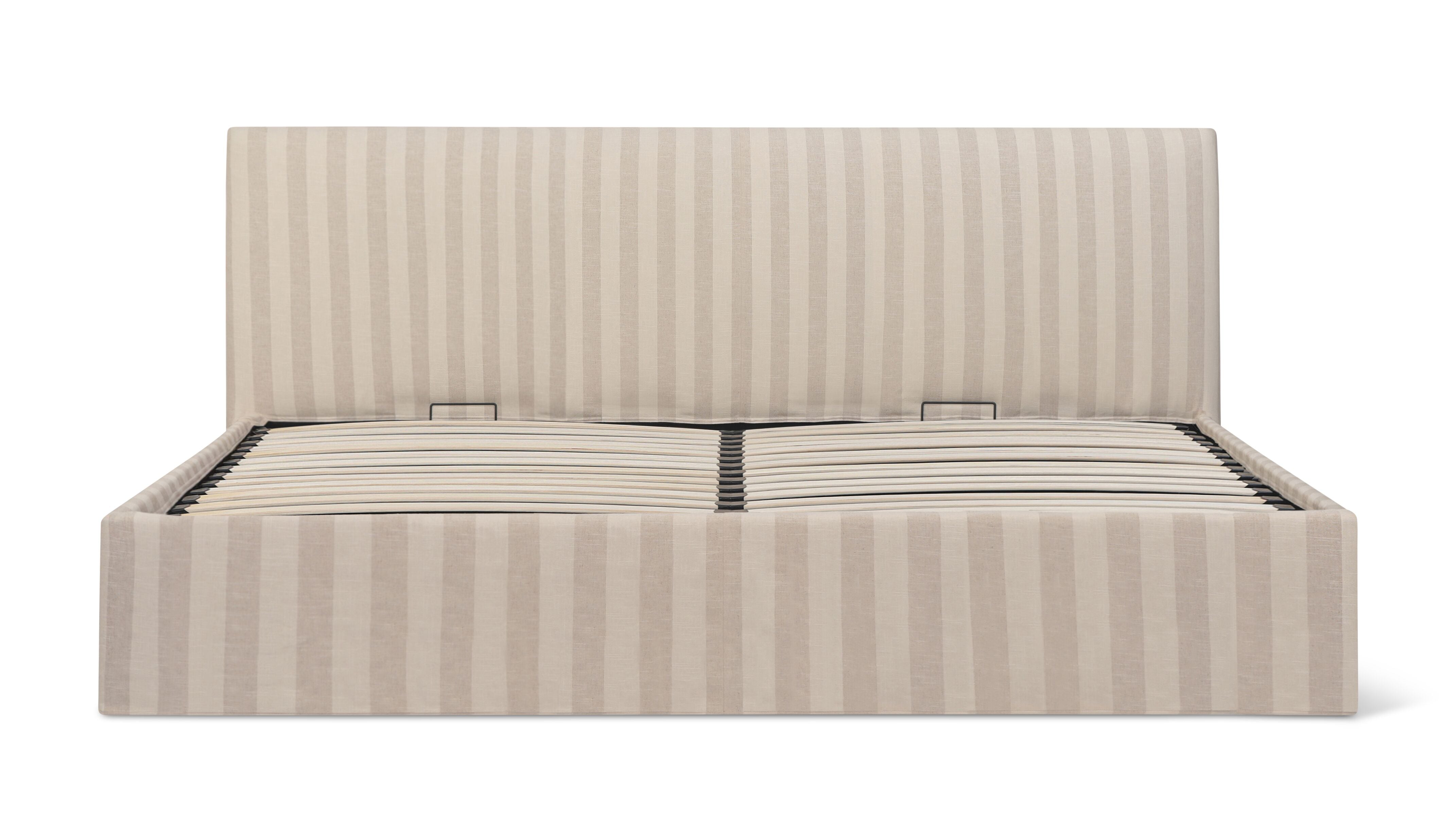Wave Storage Bed, King, Dover Stripe - Sundays Company