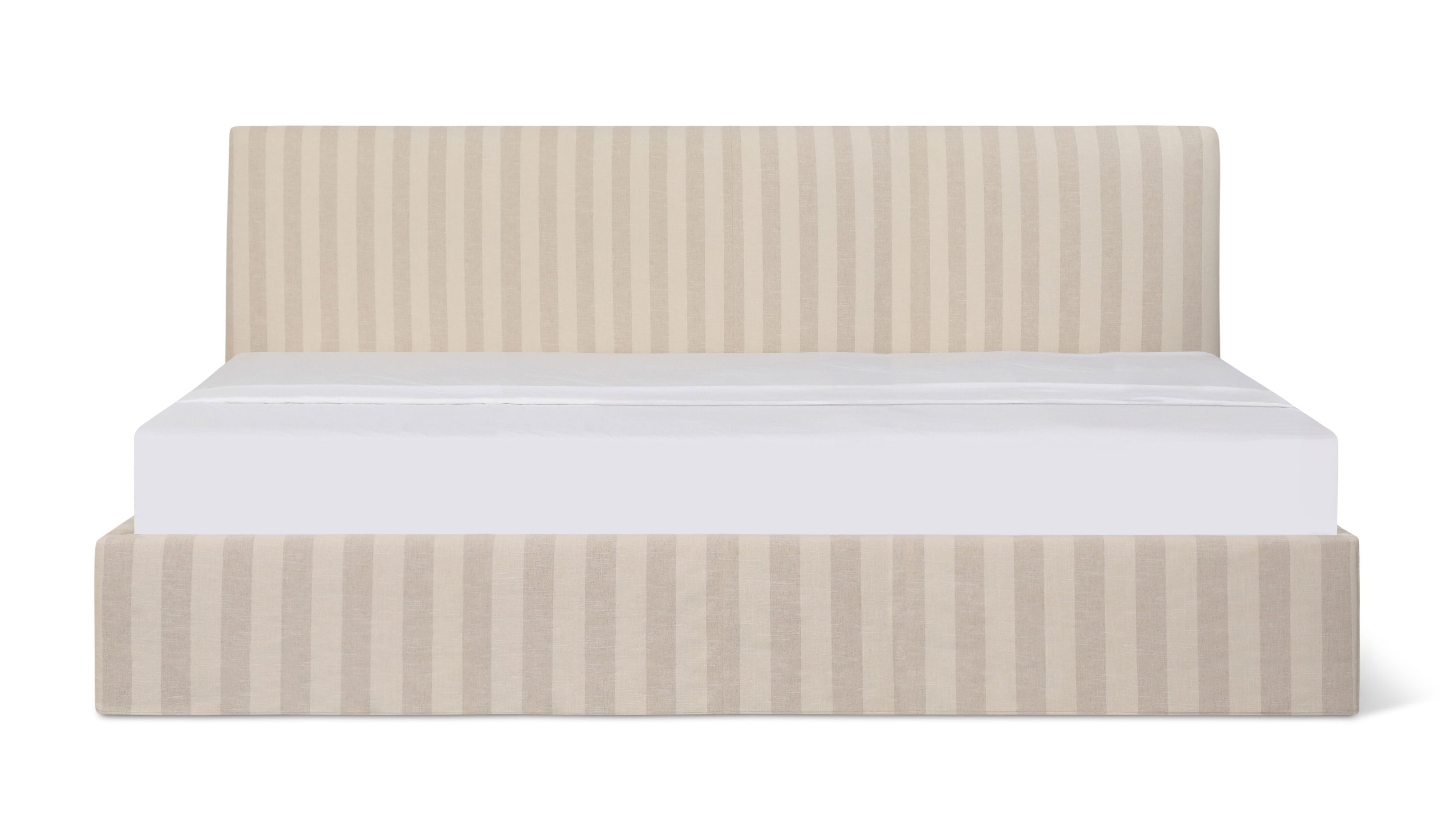 Wave Storage Bed, King, Dover Stripe