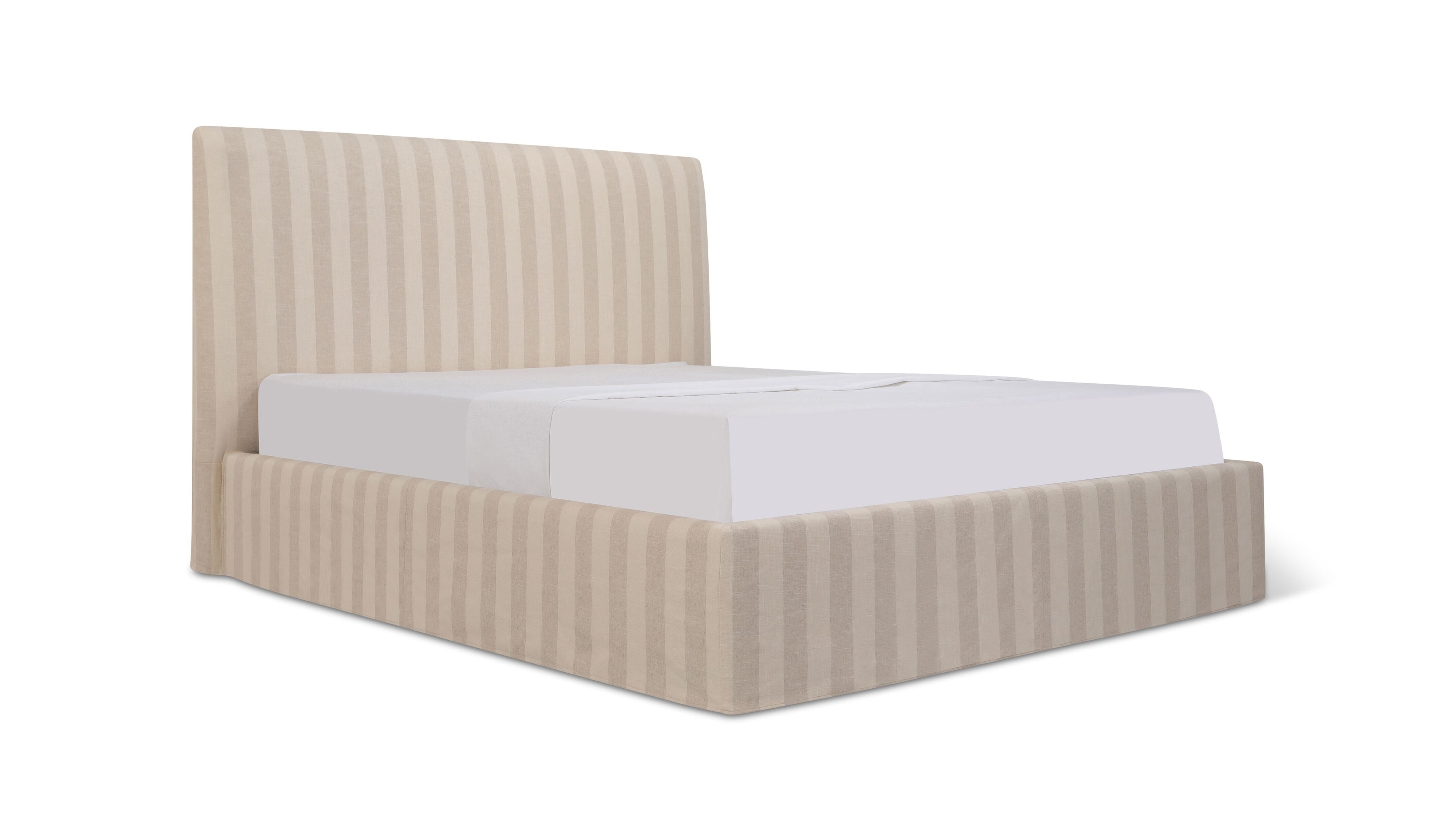 Wave Storage Bed, King, Dover Stripe