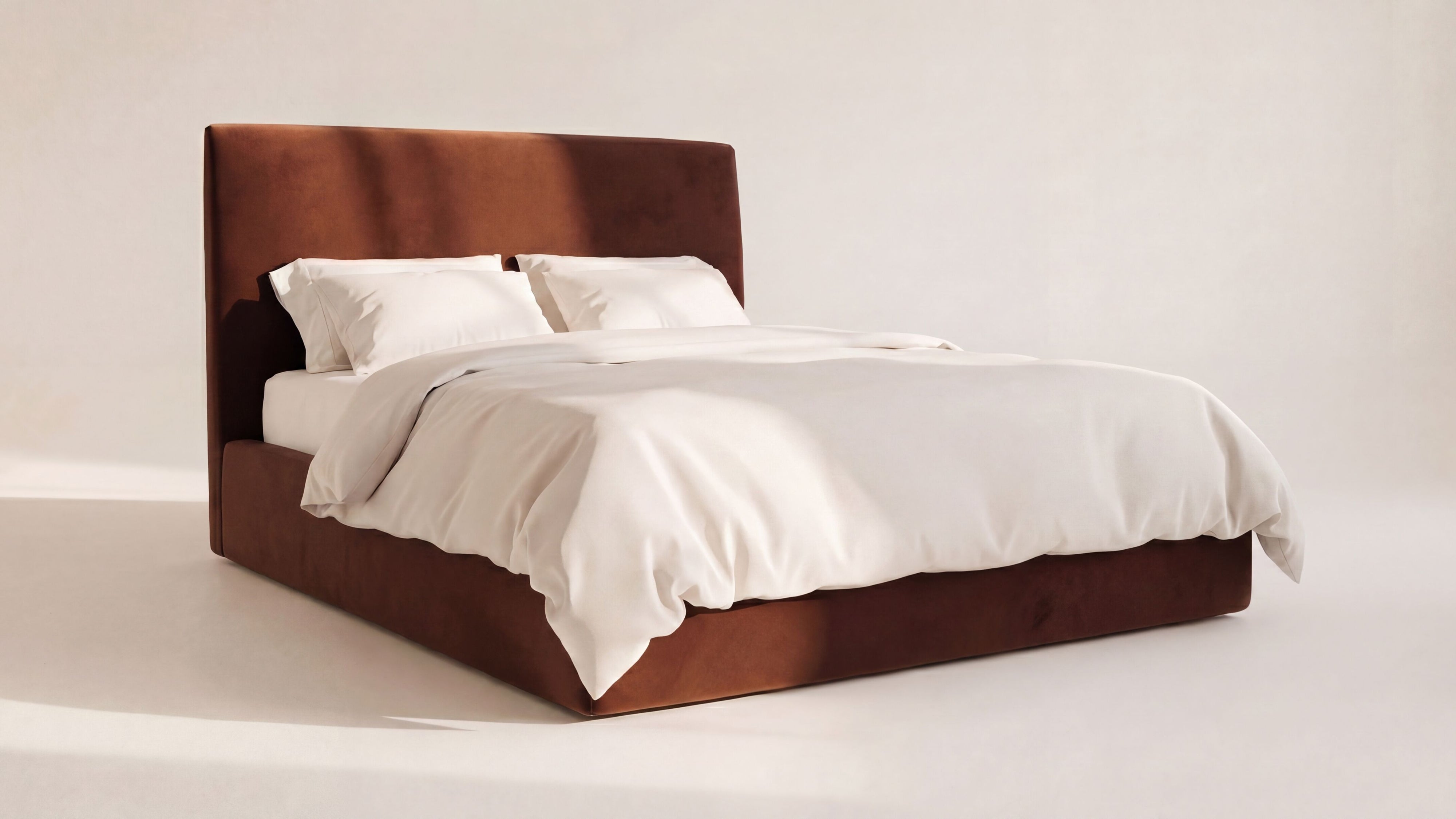 Wave Storage Bed, King, Toffee