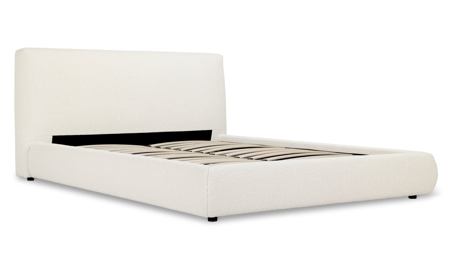 Dream Bed, King, Cream Boucle