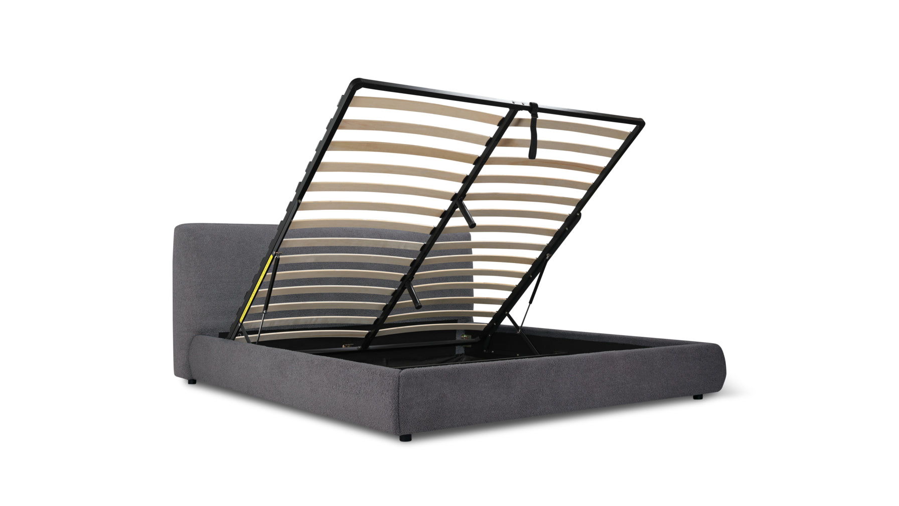 Dream Bed With Storage, Queen, Putty