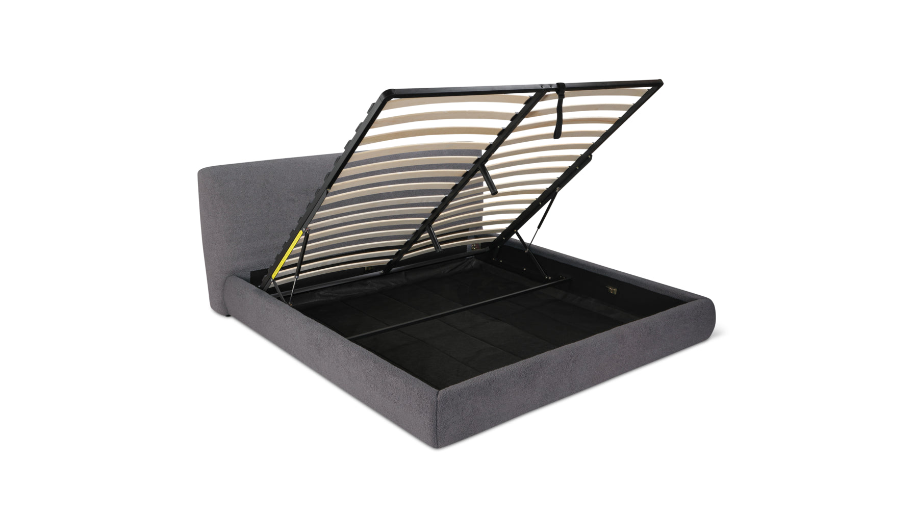 Dream Bed With Storage, Queen, Putty