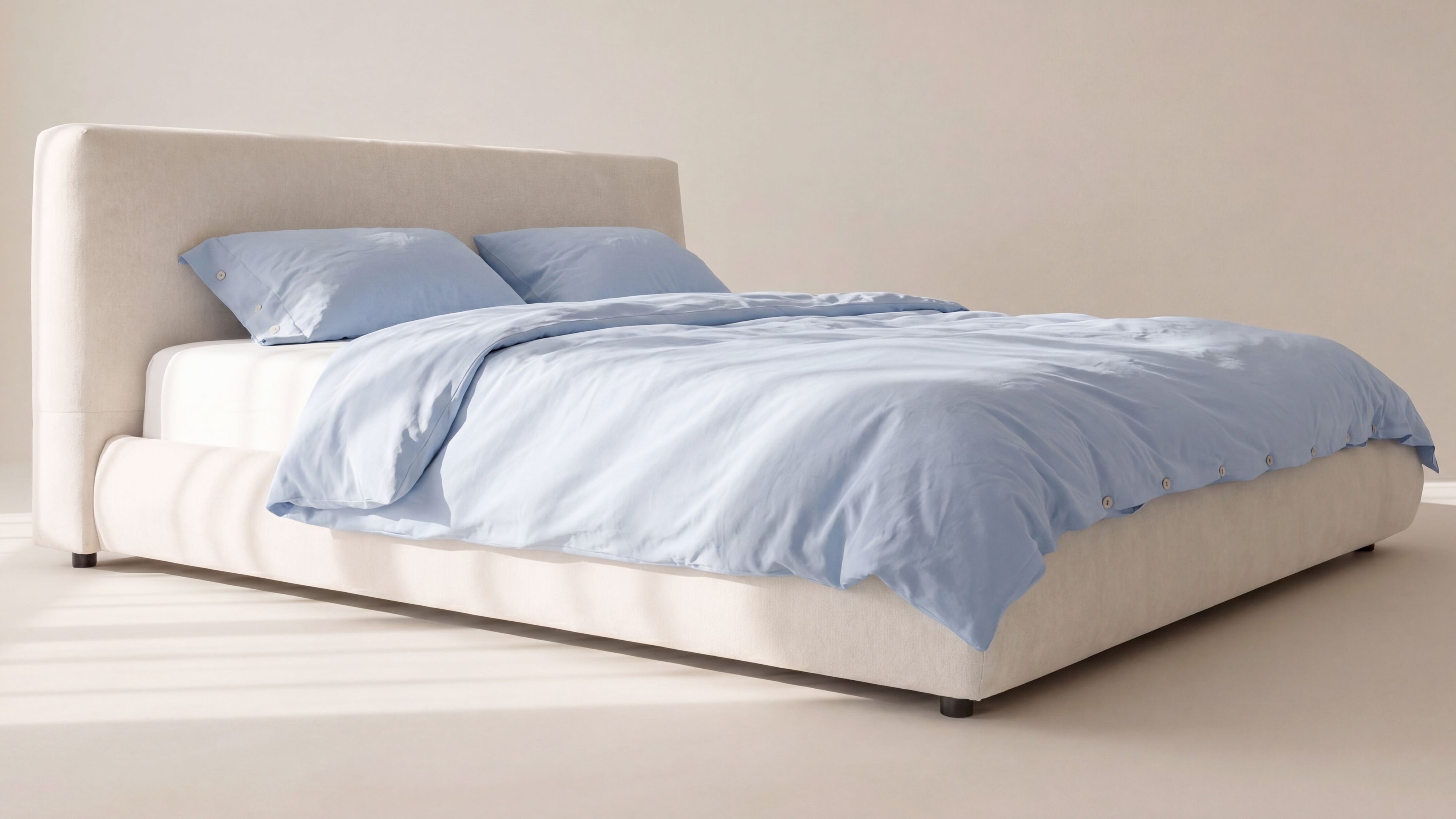 Dream Storage Bed, King, Latte