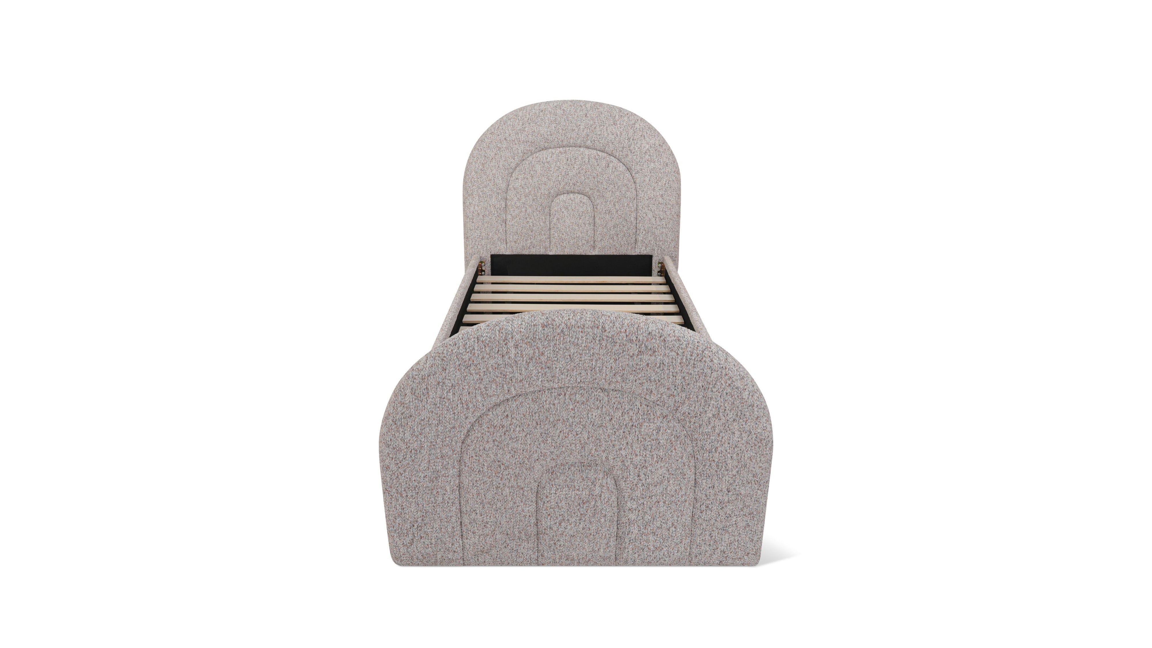 Sunrise Trundle Bed, Twin, Cobble - Sundays CompanyBED-RN-035-175-0