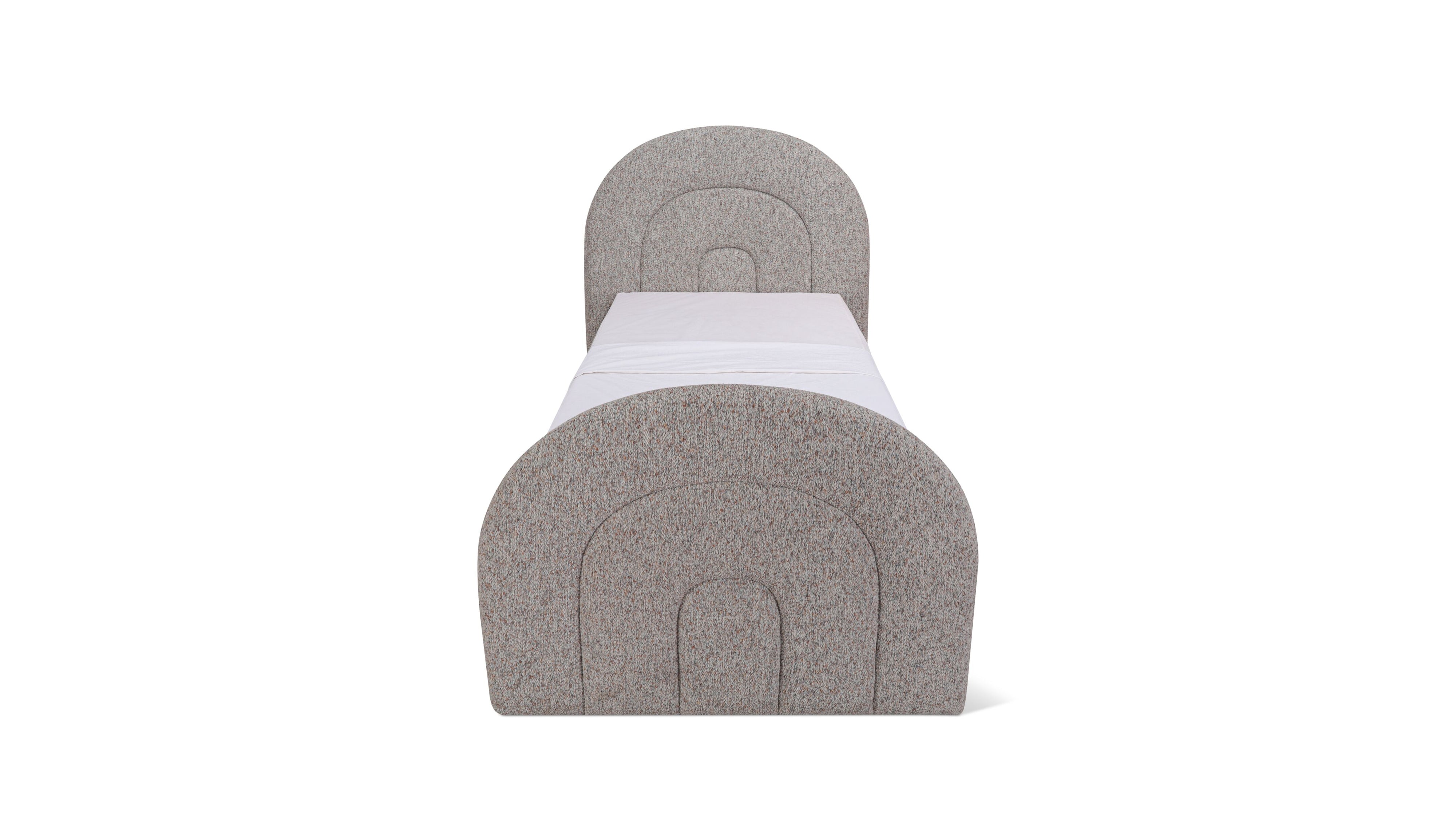 Sunrise Trundle Bed, Twin, Cobble - Sundays CompanyBED-RN-035-175-0