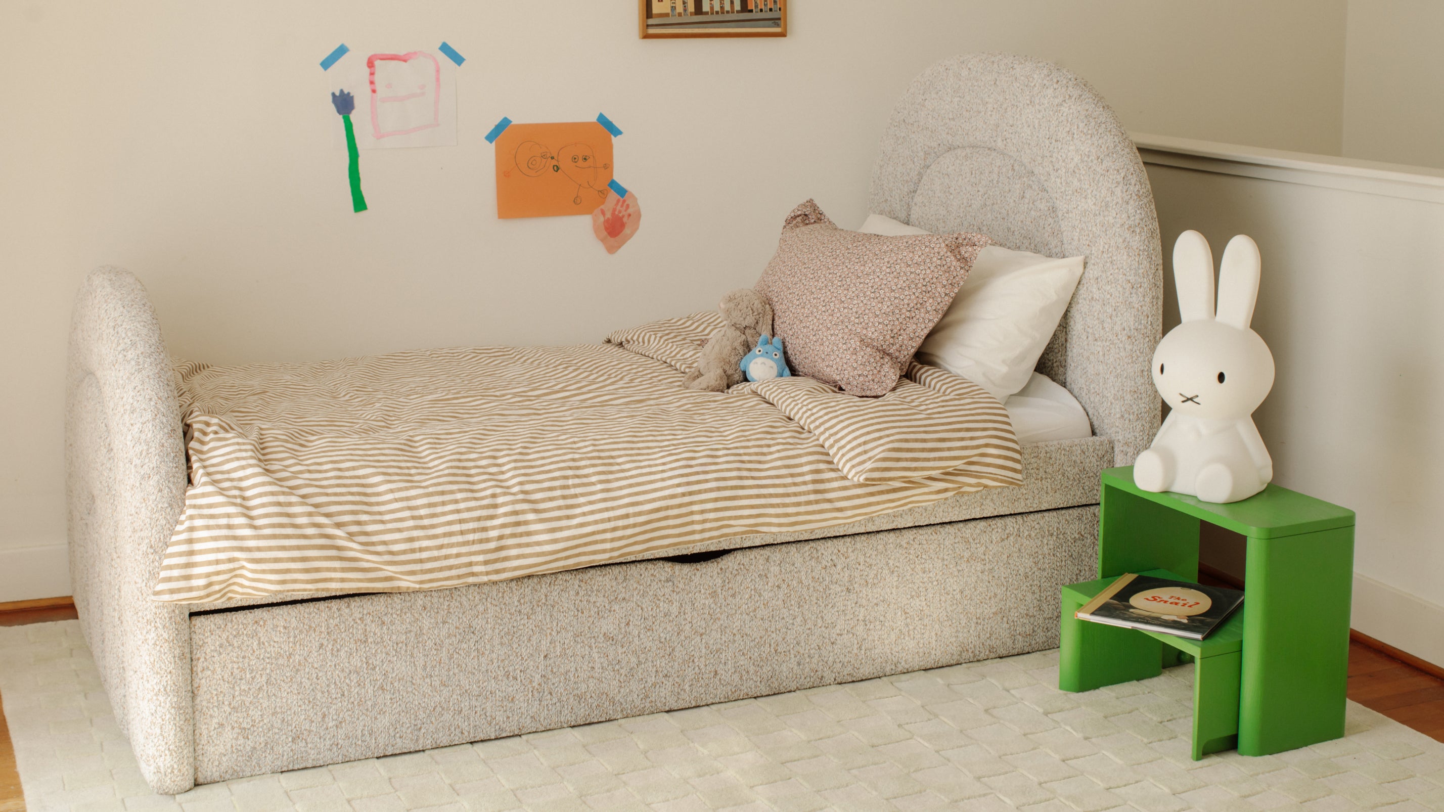 Sunrise Trundle Bed, Twin, Dandelion