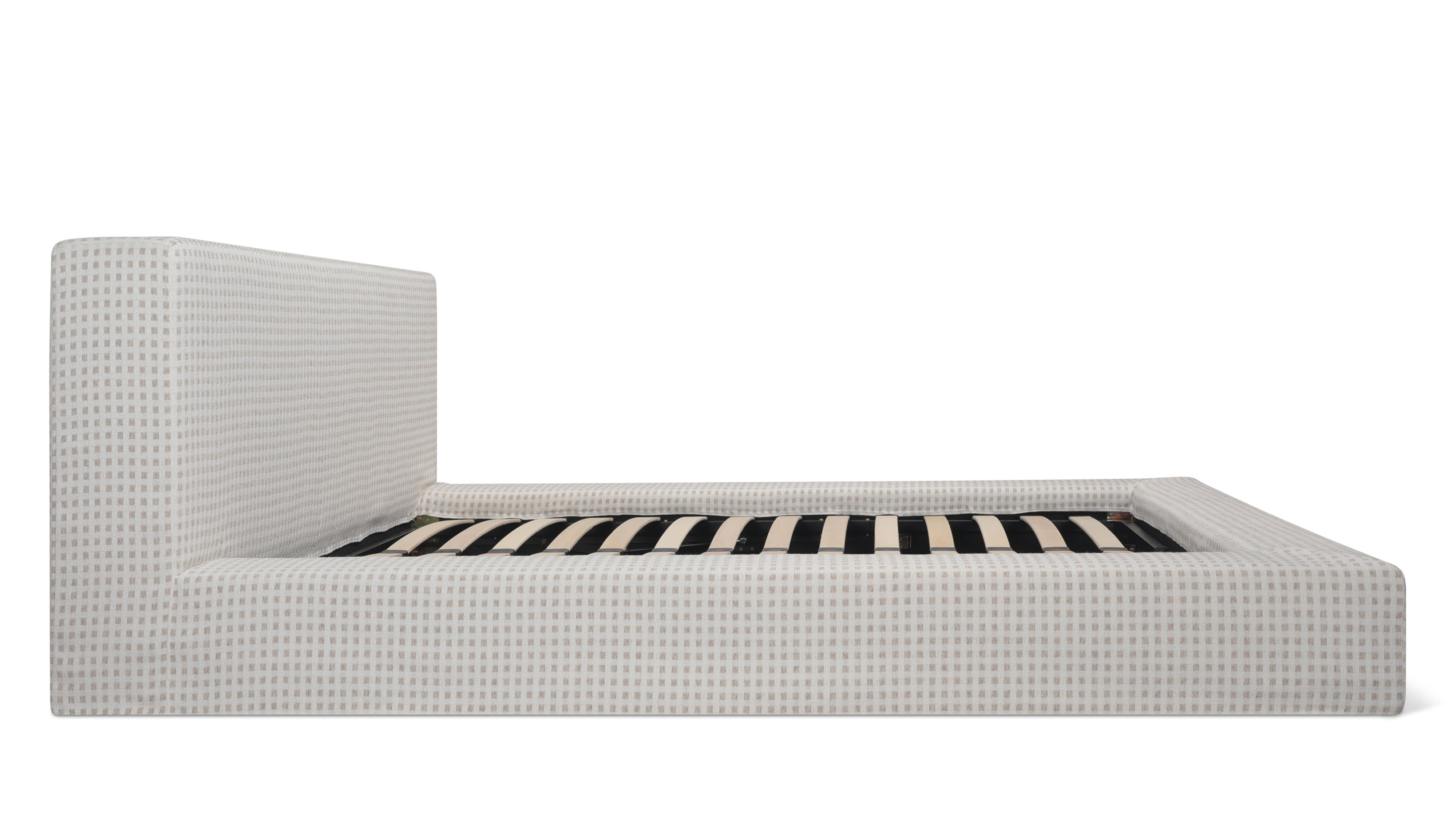 Movie Night™ Storage Bed, Queen, Carmel Check - Sundays CompanyBED-RN-036-193-0