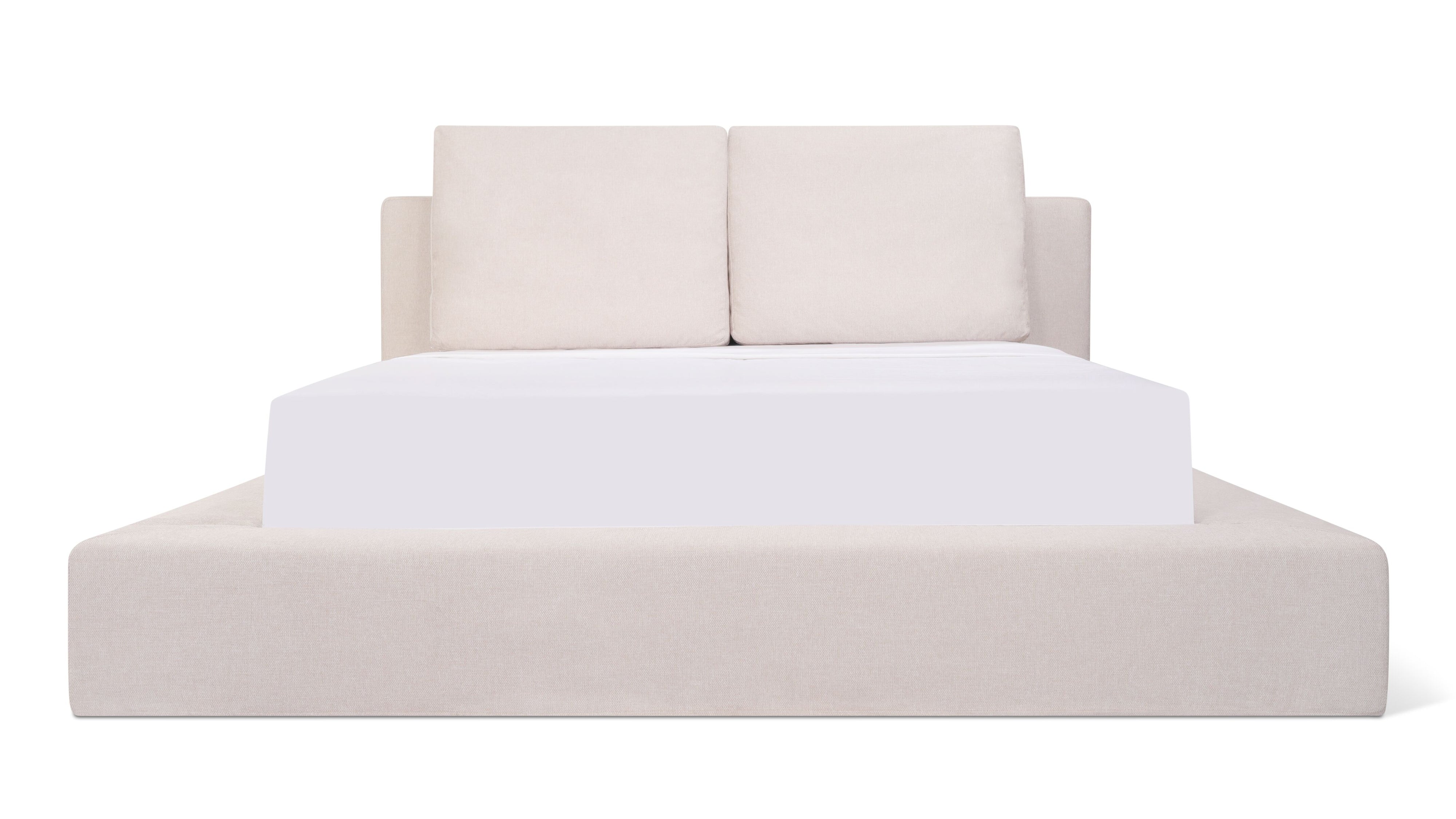 Movie Night™ Storage Bed, King, Latte - Sundays CompanyBED-RN-037-021-0