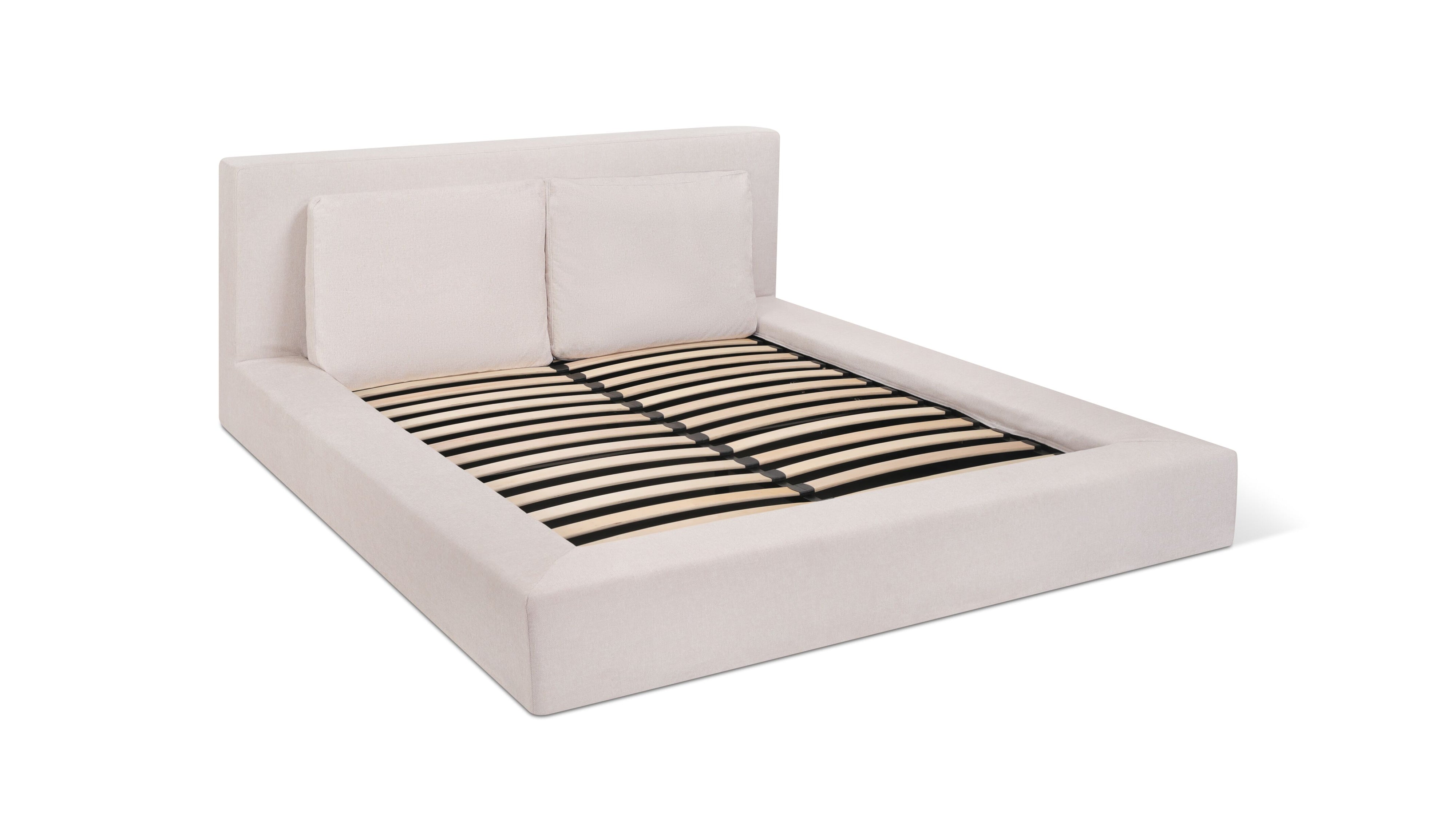 Movie Night™ Storage Bed, King, Latte - Sundays CompanyBED-RN-037-021-0